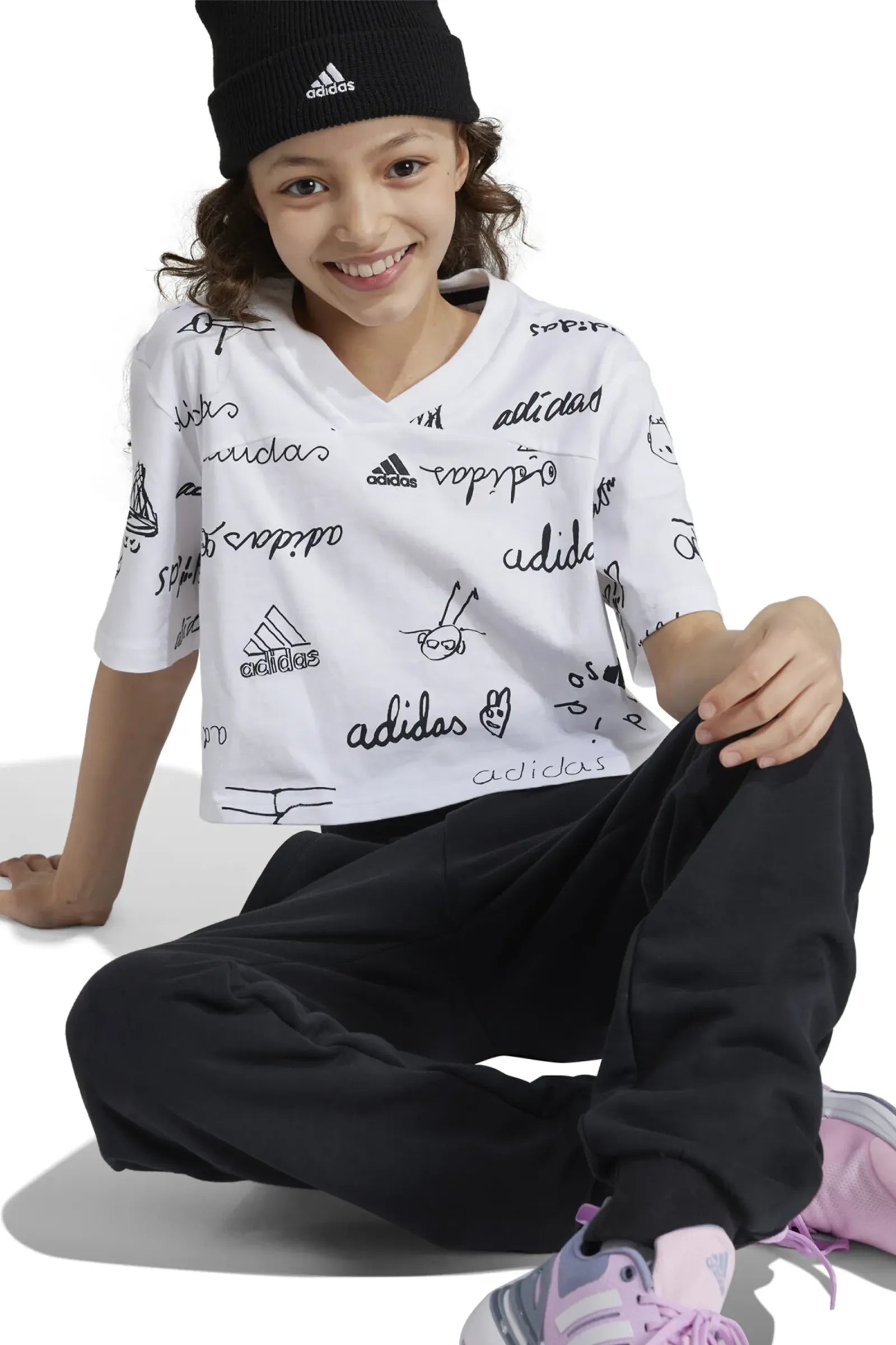 MAICË Brand Love Cropped Tee Kids