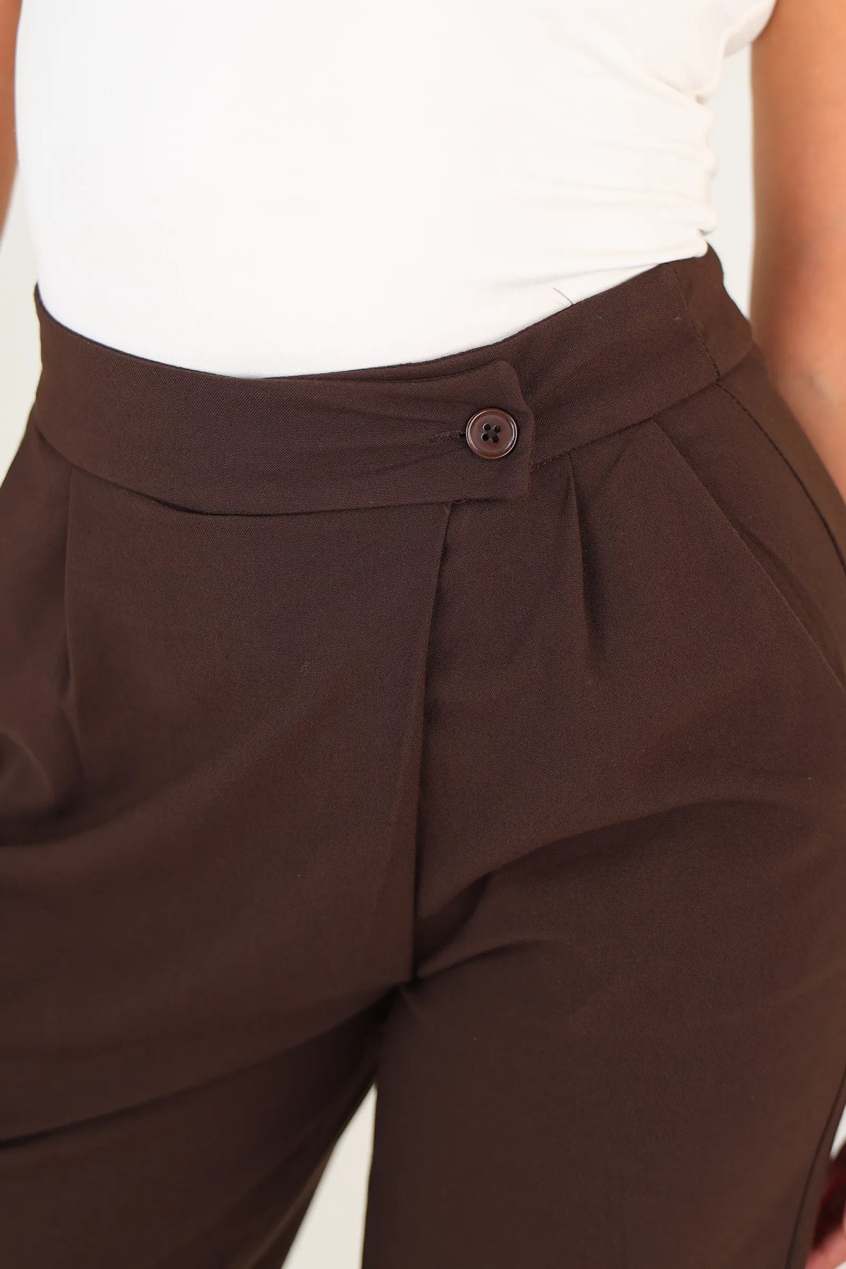 Pantallona high-waisted