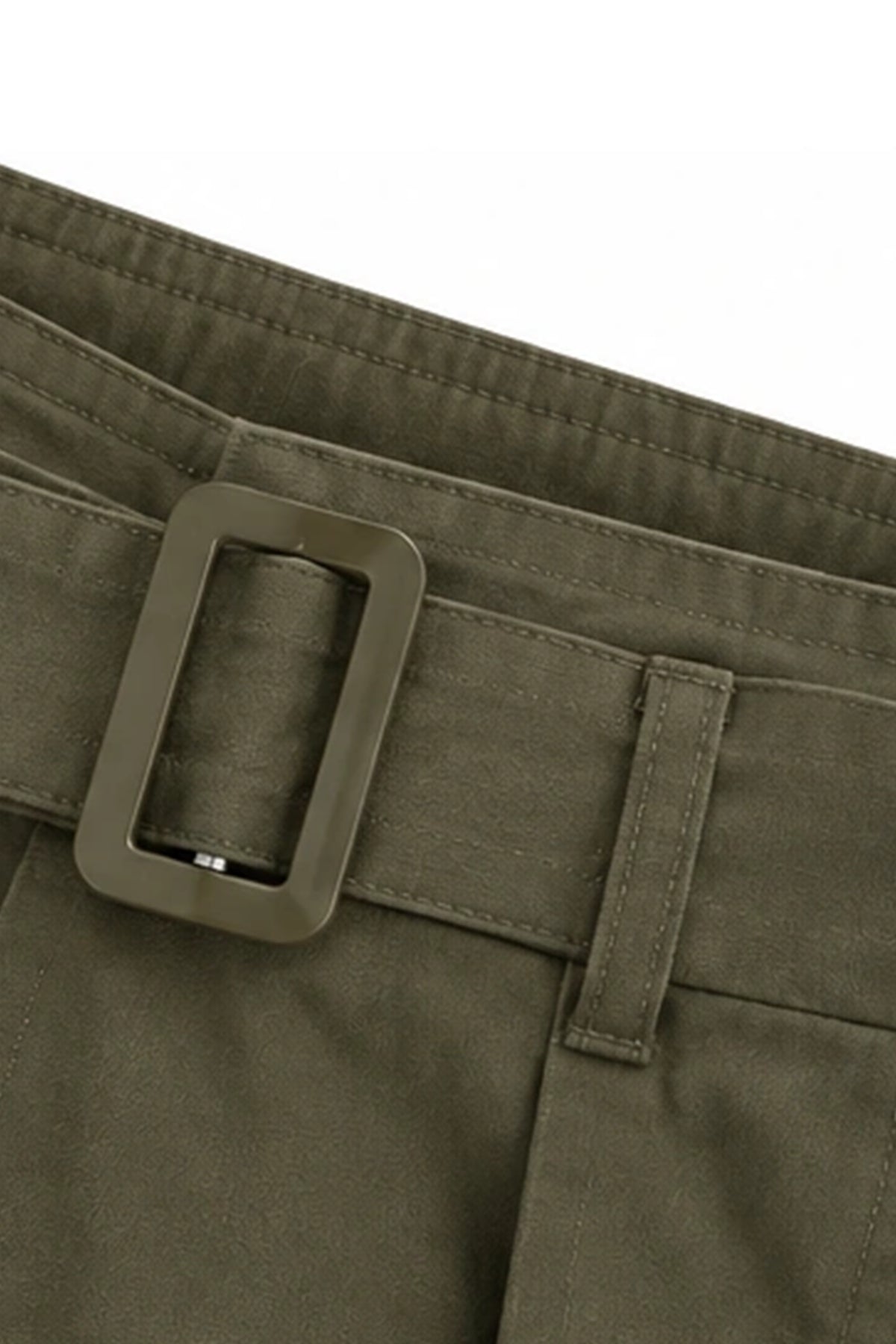 Pantallona olive cargo