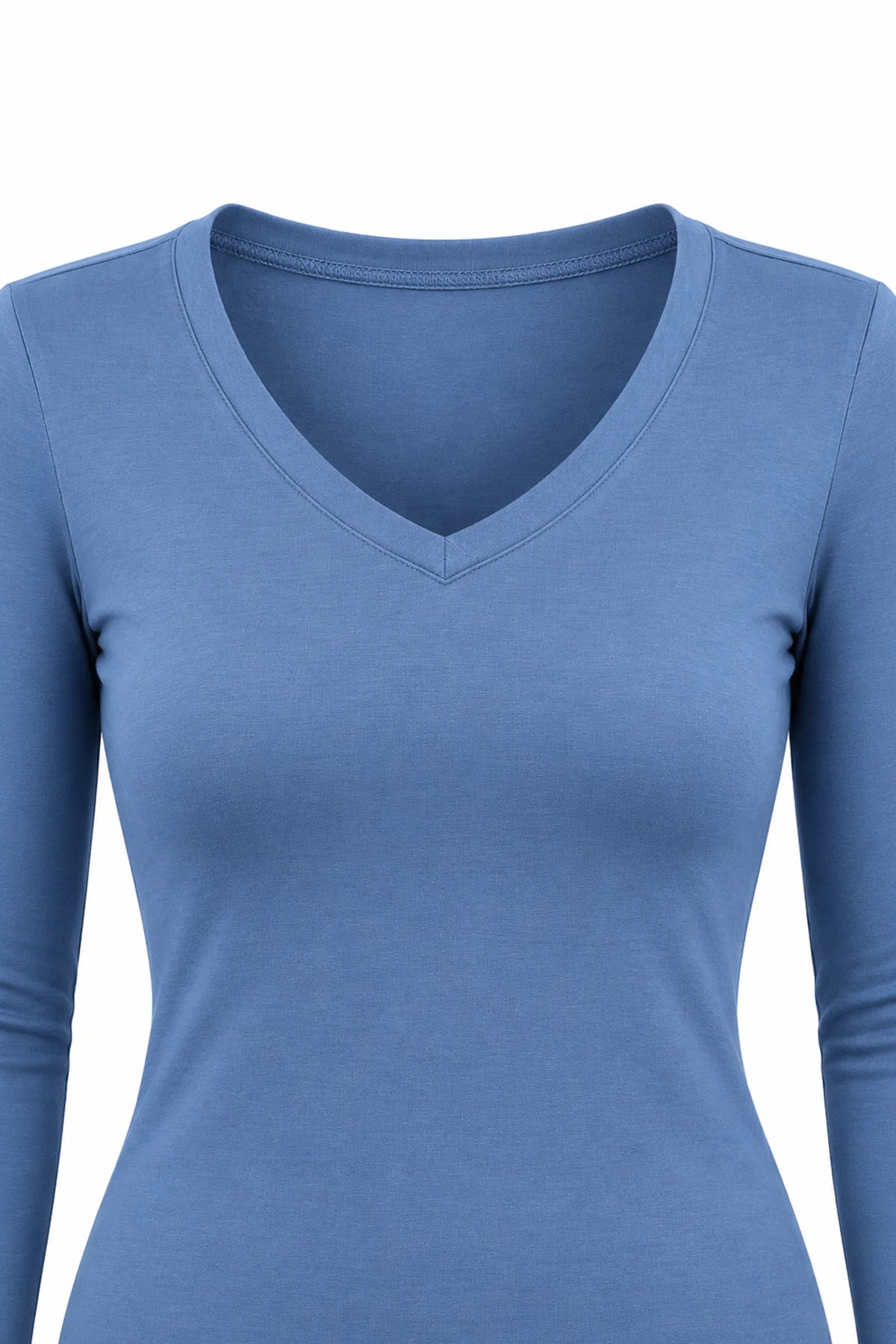 Bluze taupe v-neck