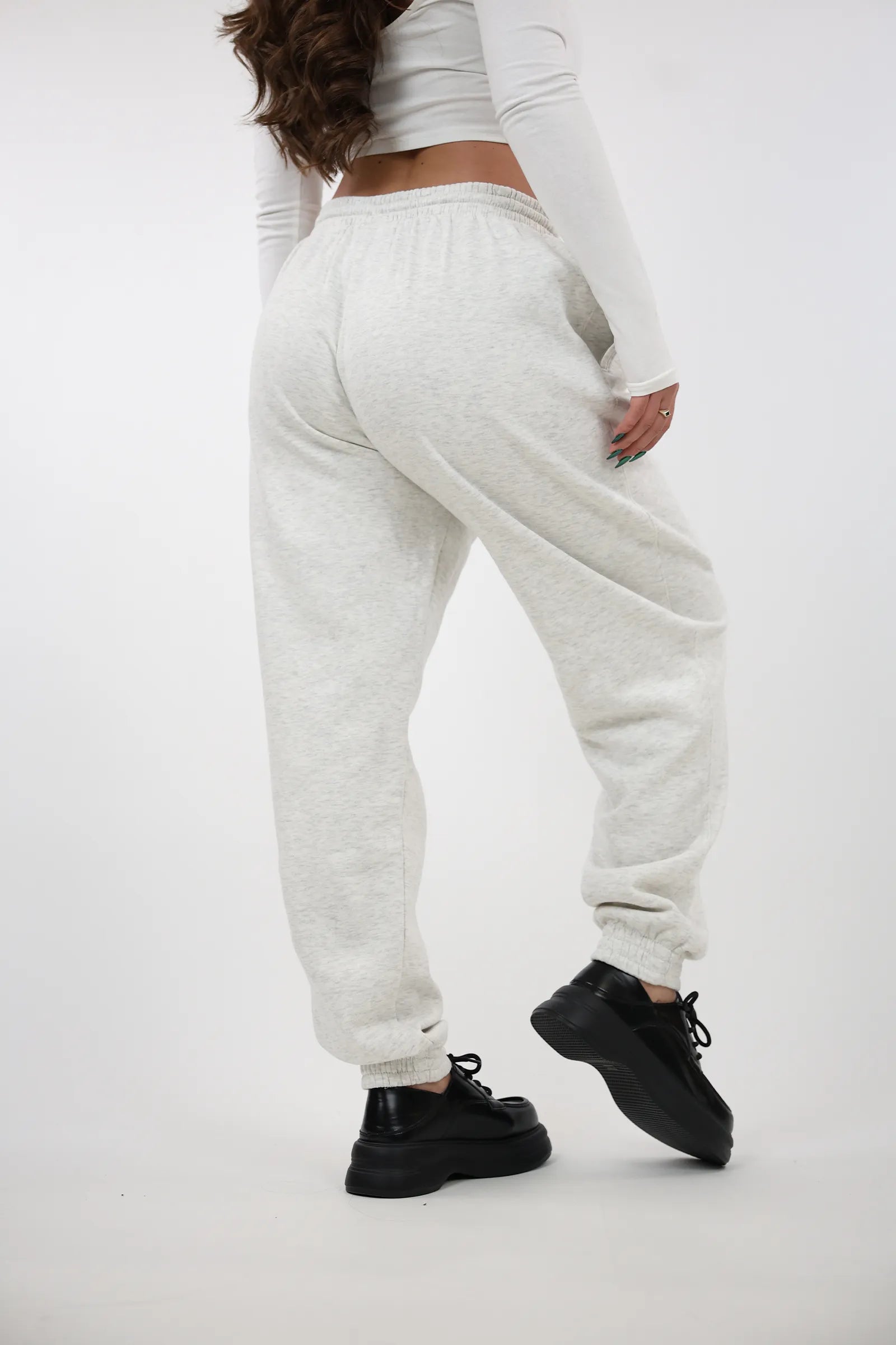 TRENERKA elastic waist fleece