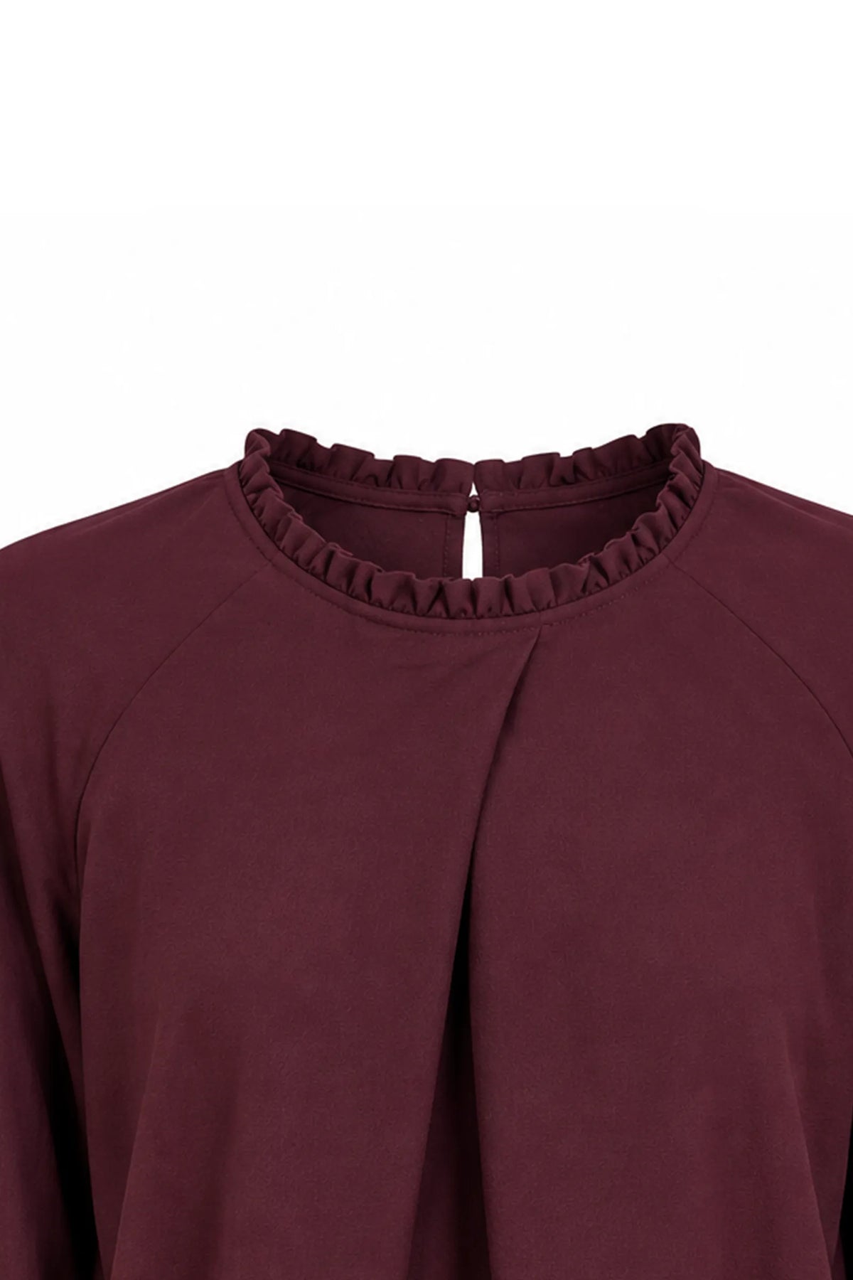 Bluze frill collar