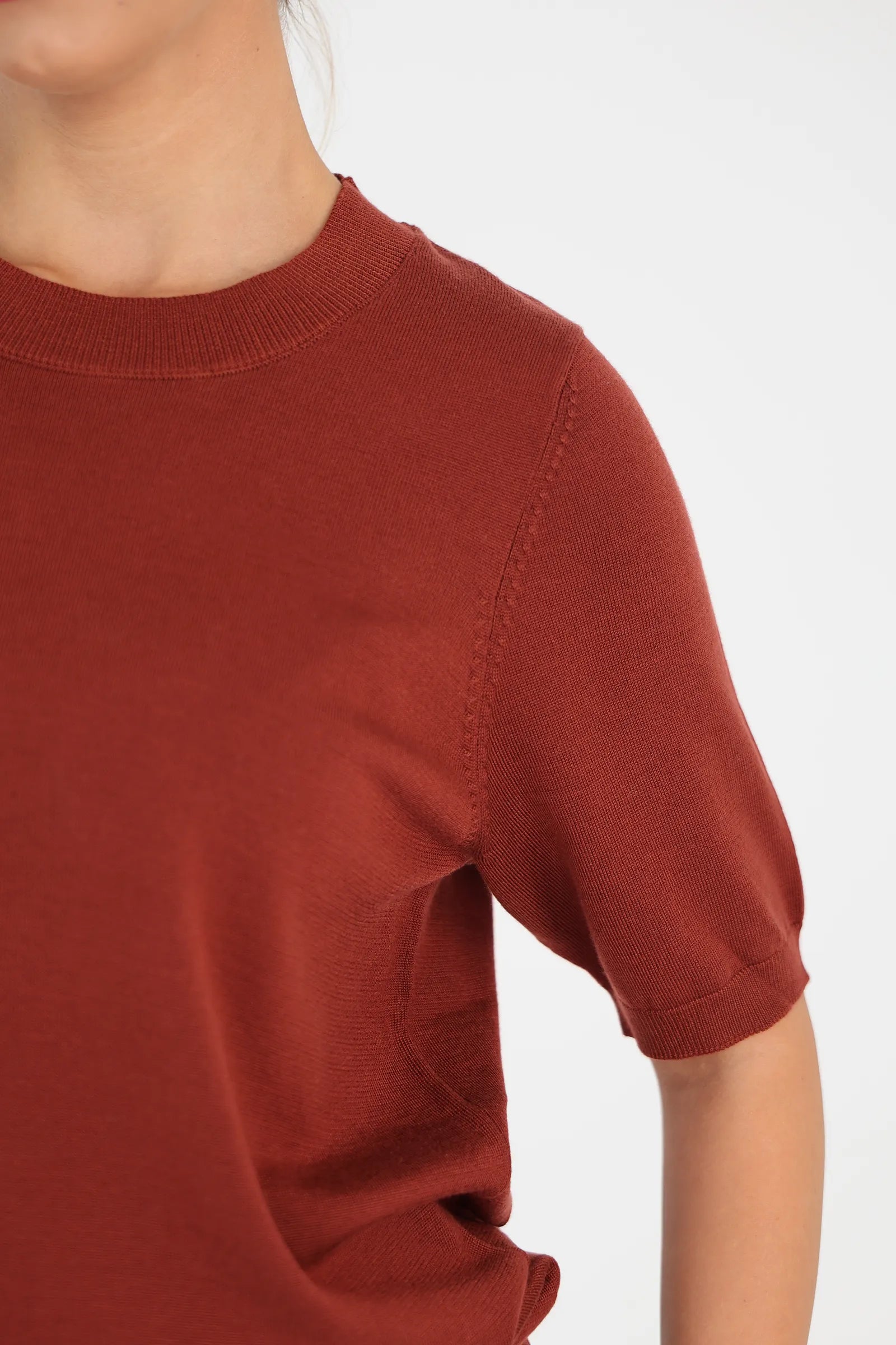 Maice knit tee