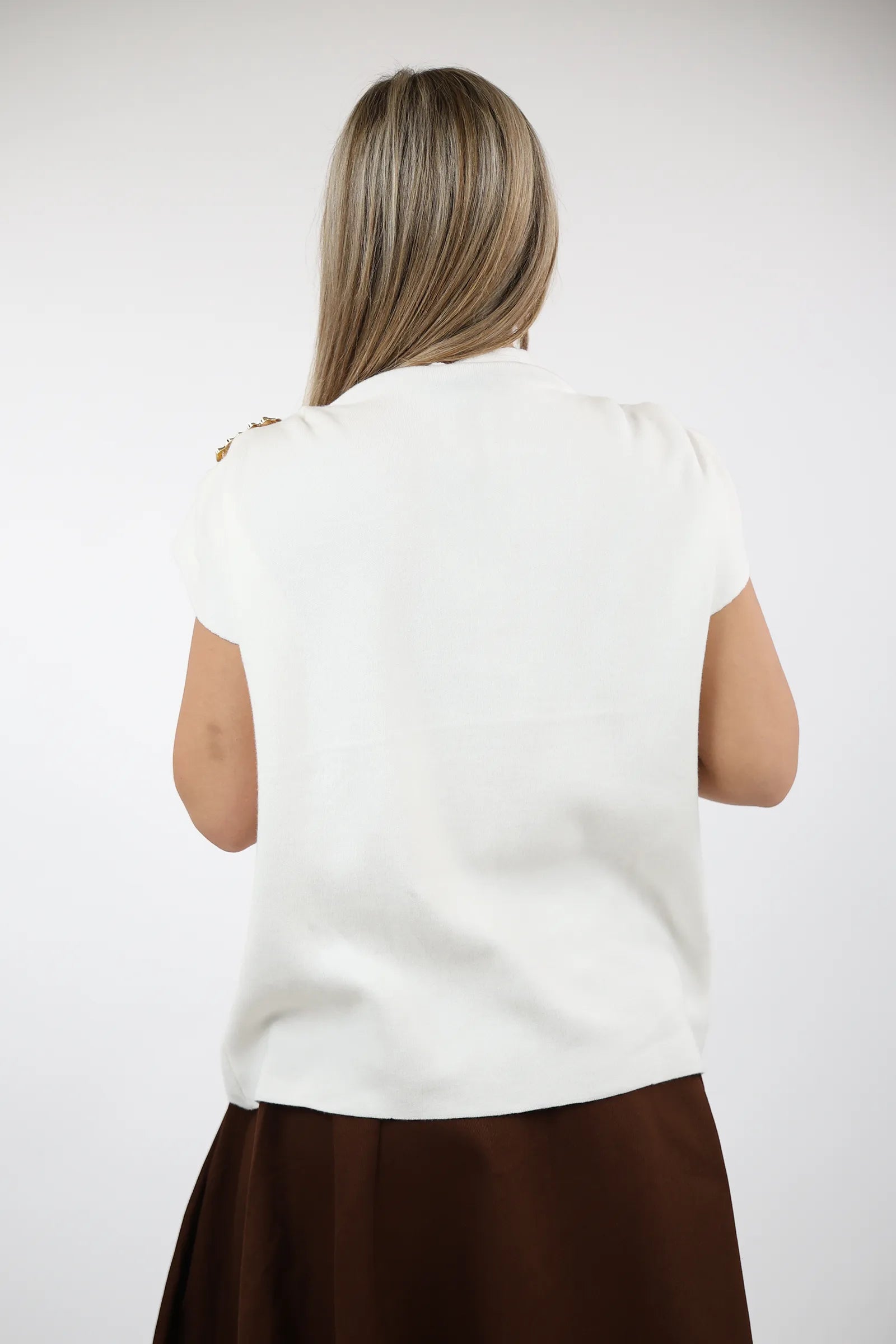 MAICË CAP SLEEVE TOP