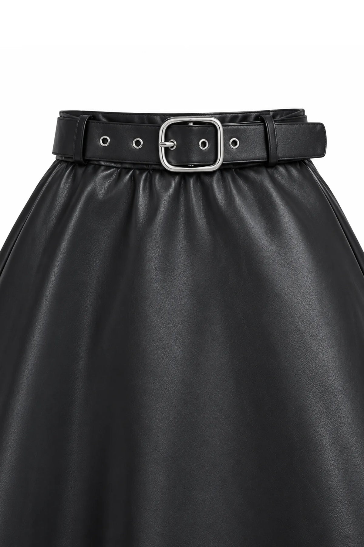 Fund belted faux