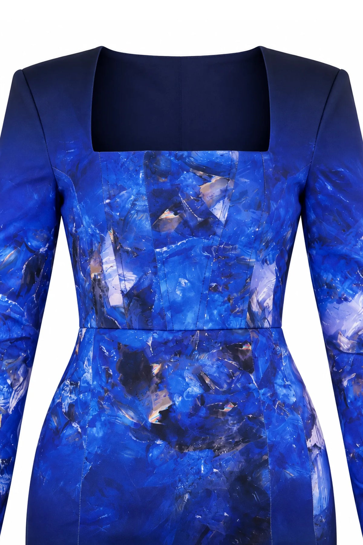 Fustan galaxy print