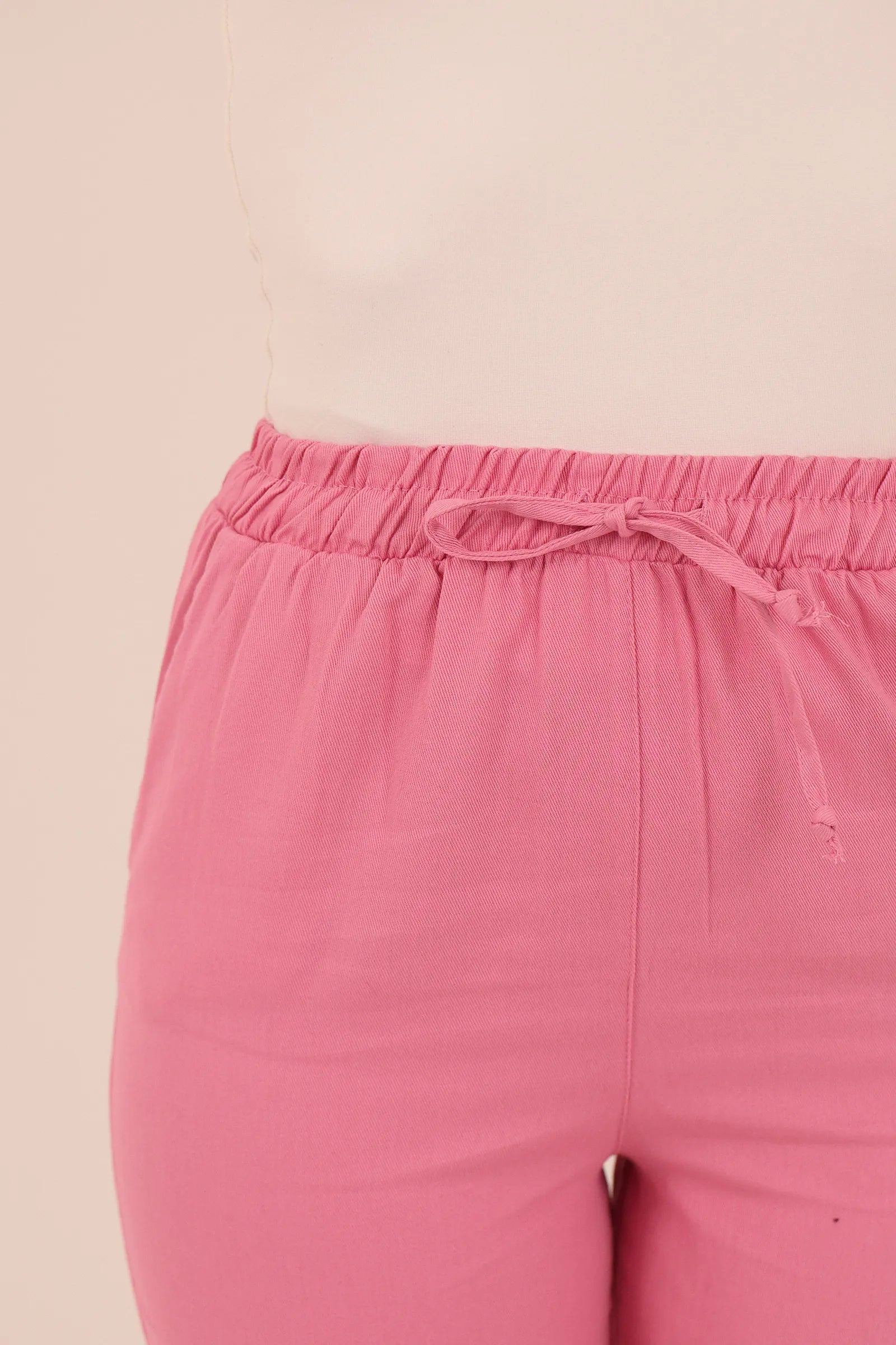 Pantallona cropped carrot