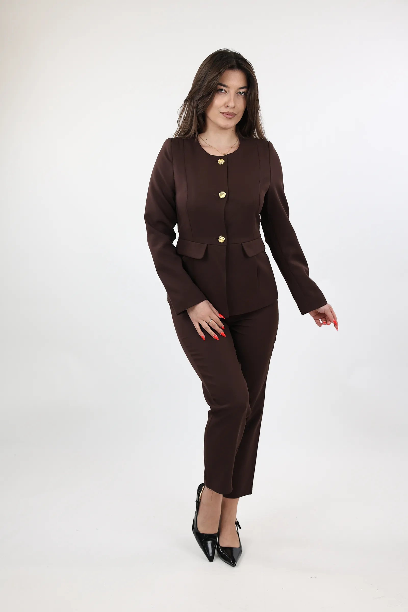 PANTALLONA Business High-Waist