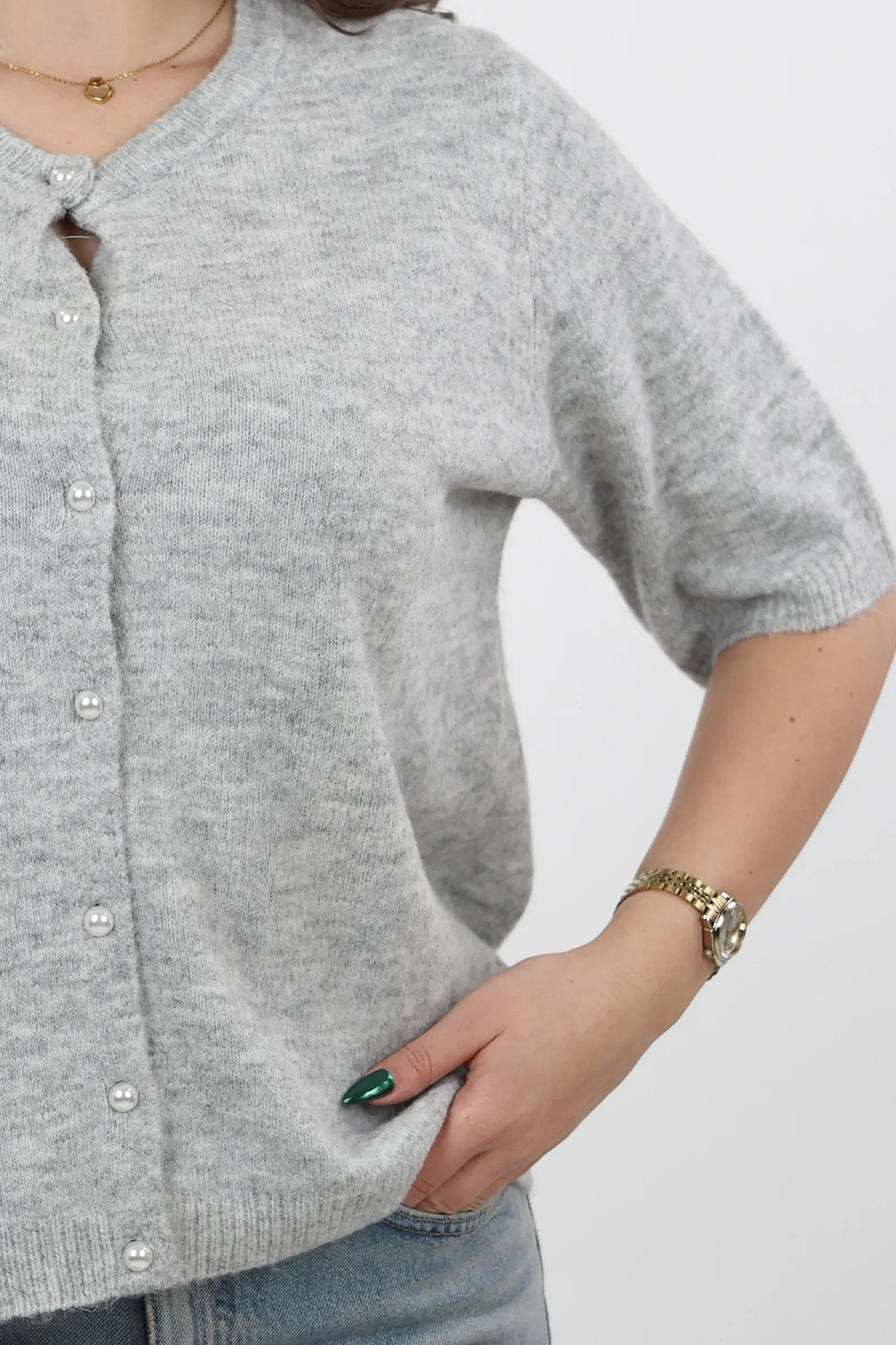 MAICË Button-Down Top