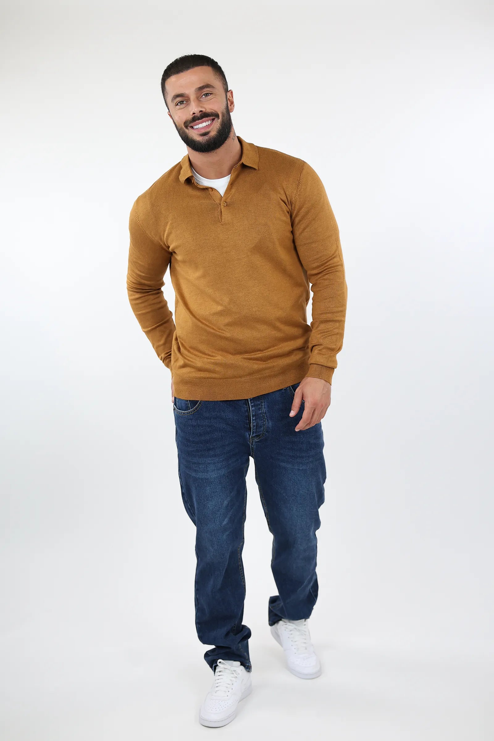 BLUZË MUSTARD POLO