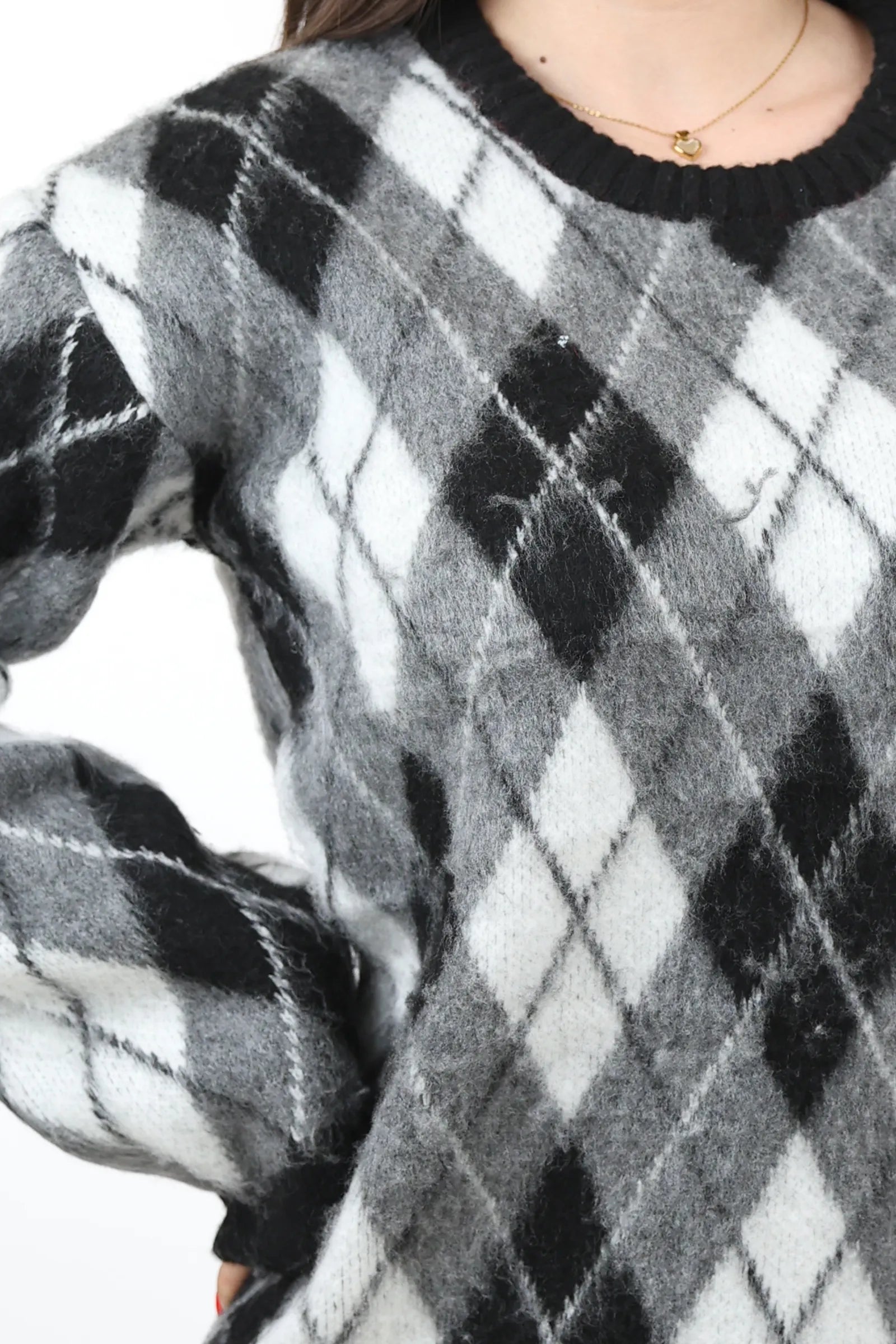 Xhemper diamond pattern