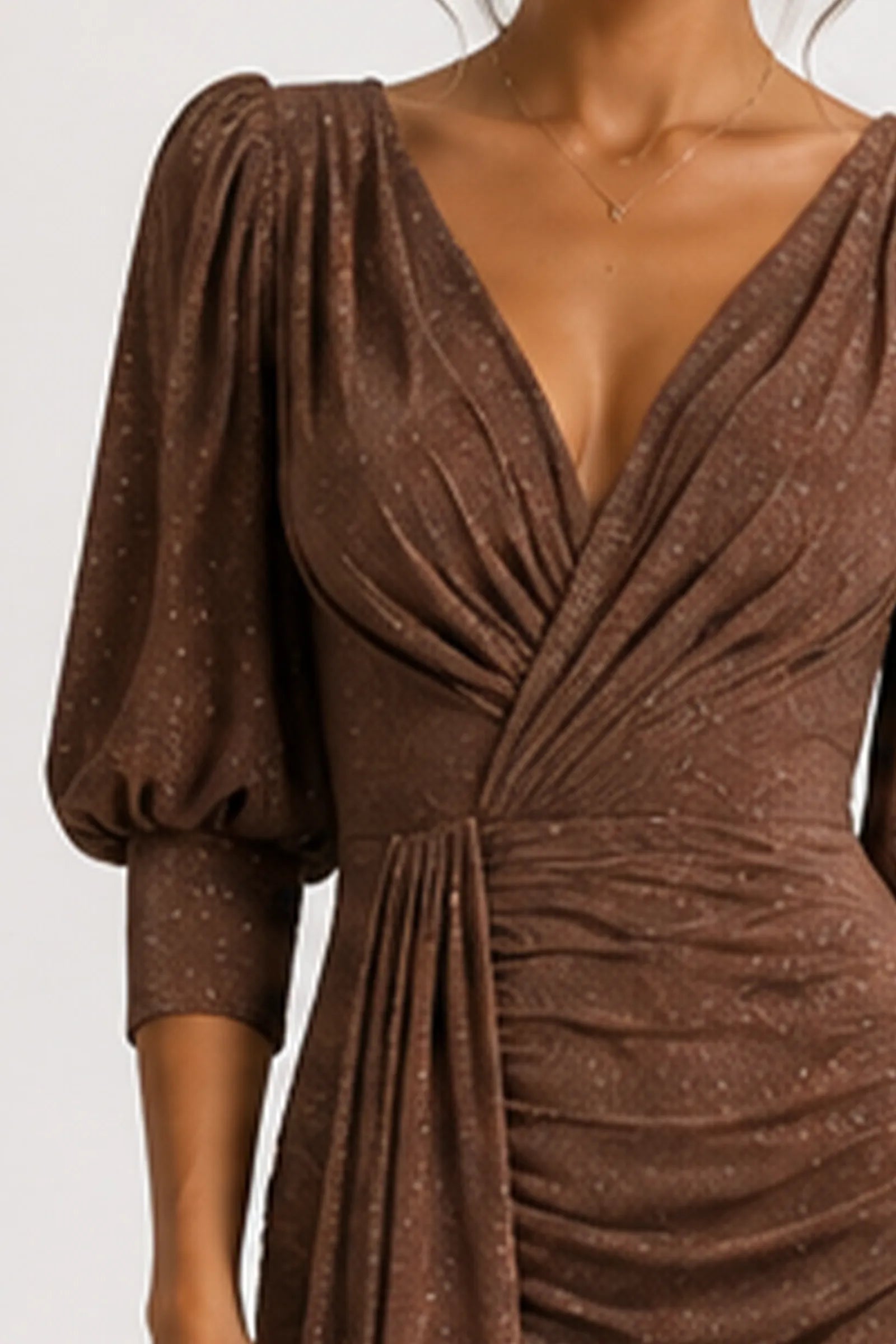 Fustan maxi glittery