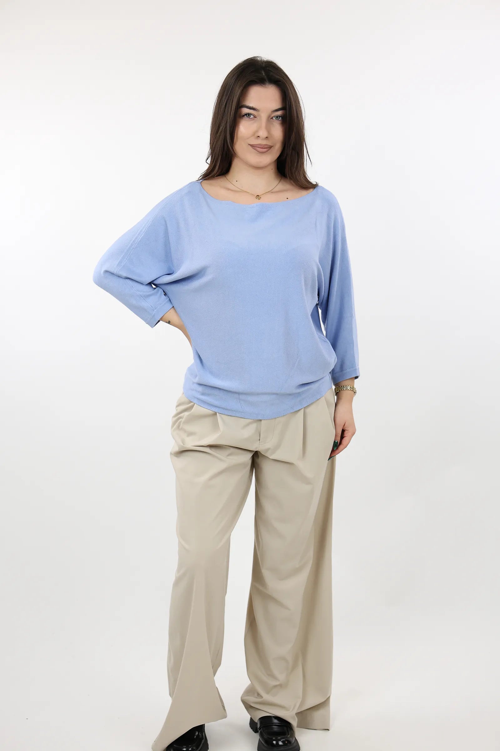 BLUZË Casual Knit Pullover