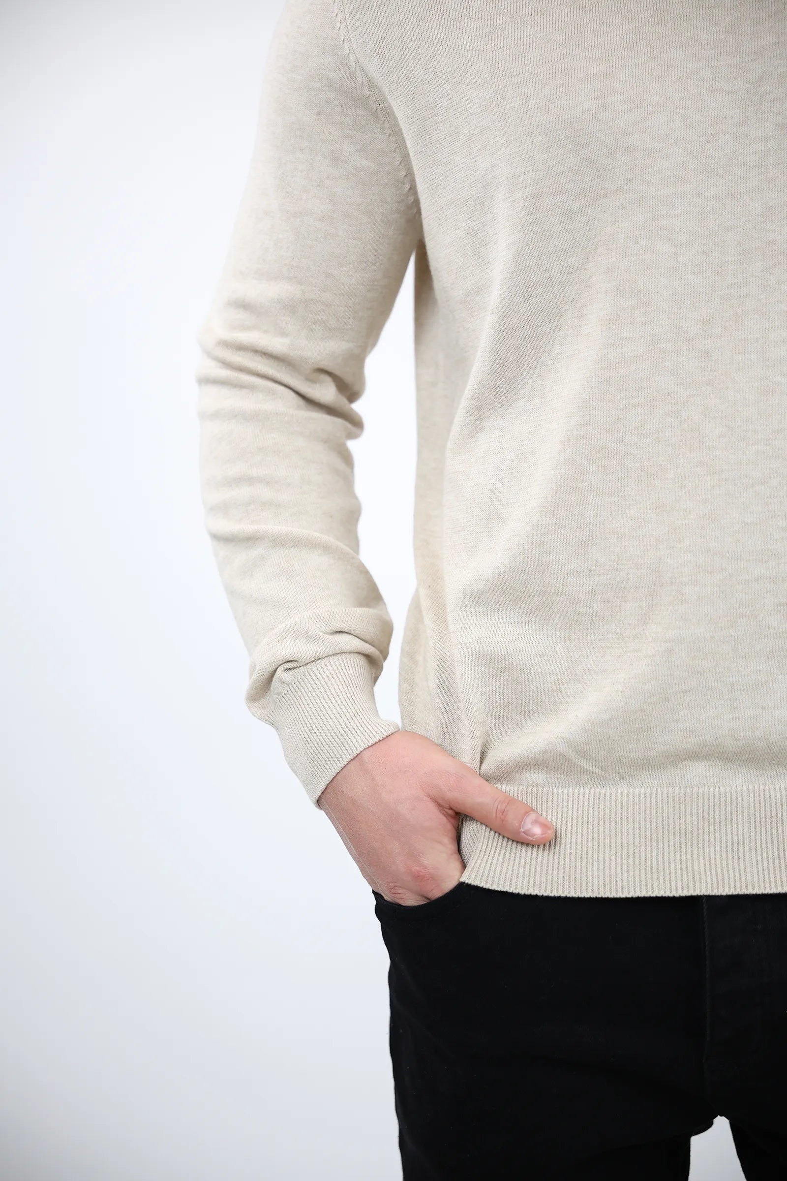 XHEMPER Classic tan knit