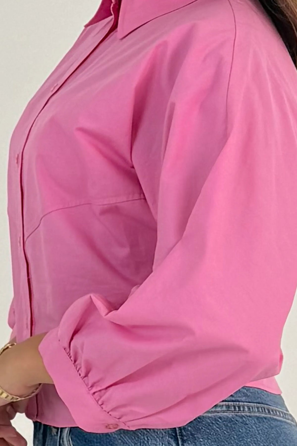 Kemishe long balloon sleeves