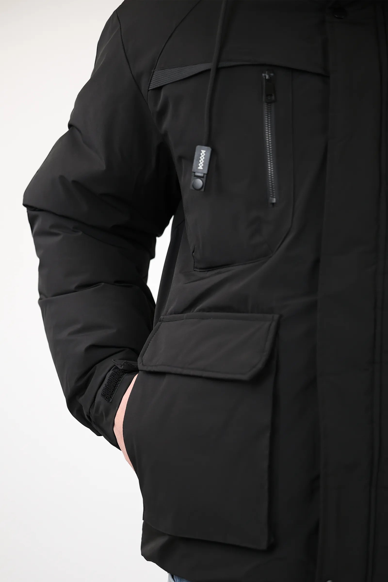 JAKNE Hooded Puffer Jacket