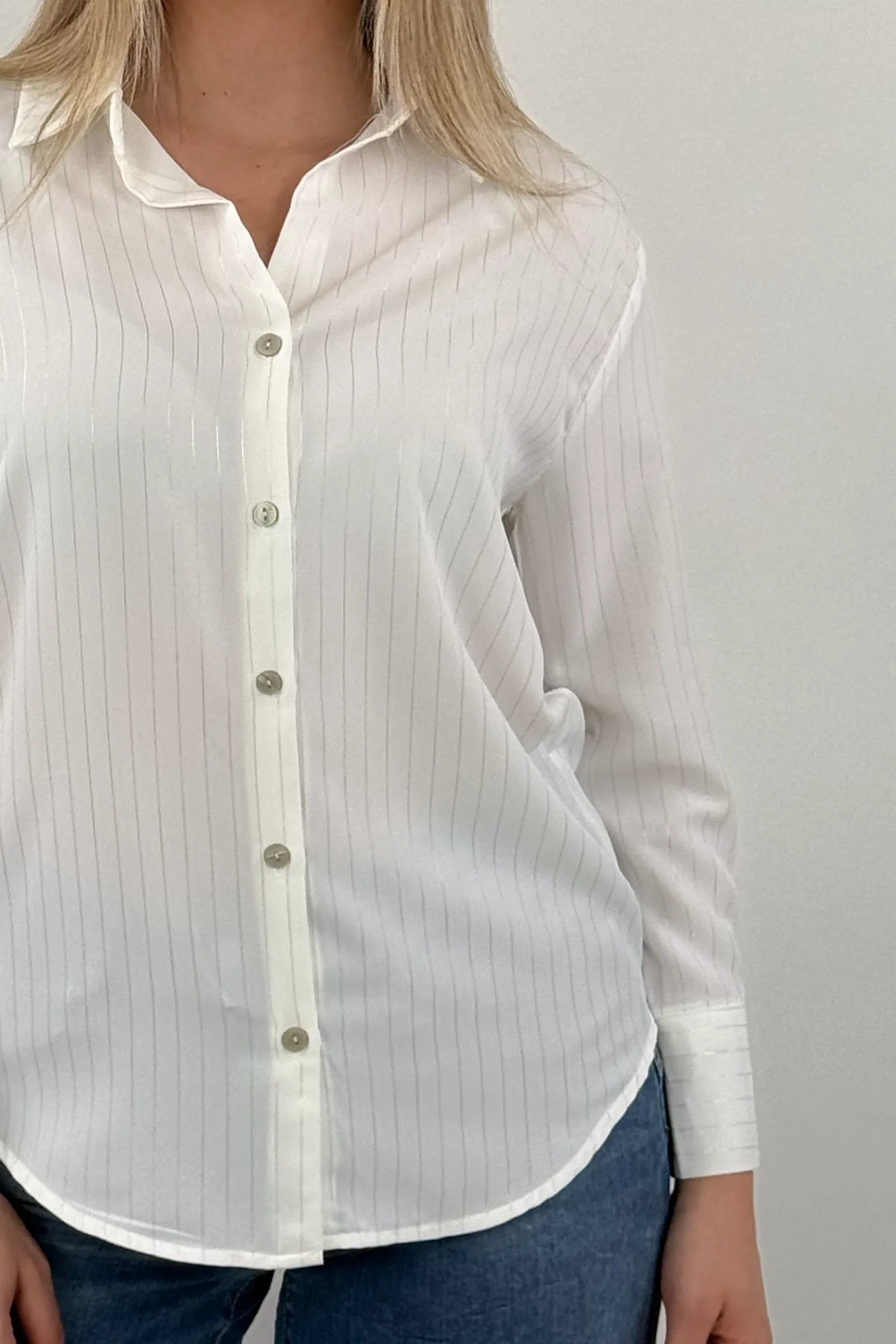 Kemishe striped poplin shirt