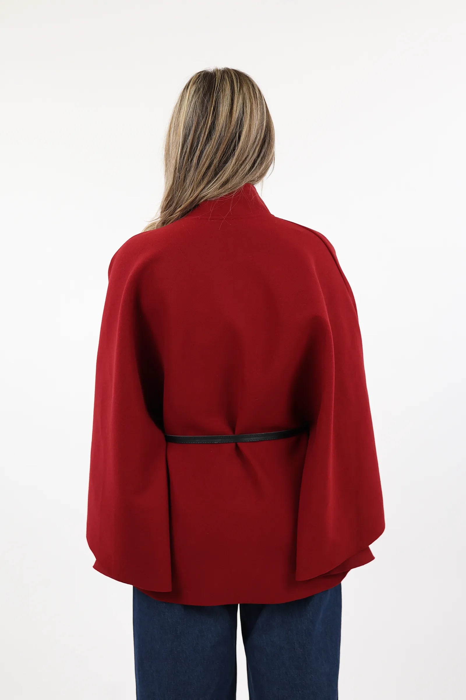 PALLTO BELTED PONCHO