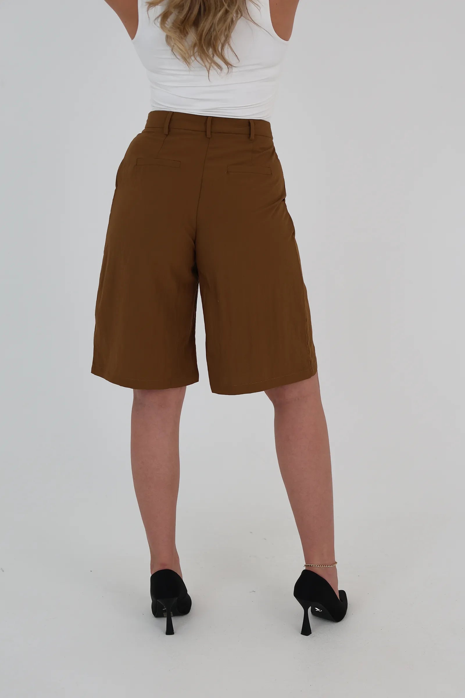 Pantallona high waisted shorts