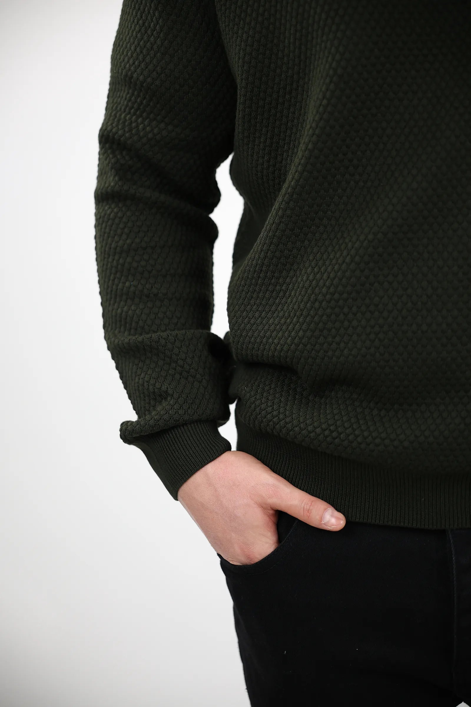 XHEMPER turtleneck zip
