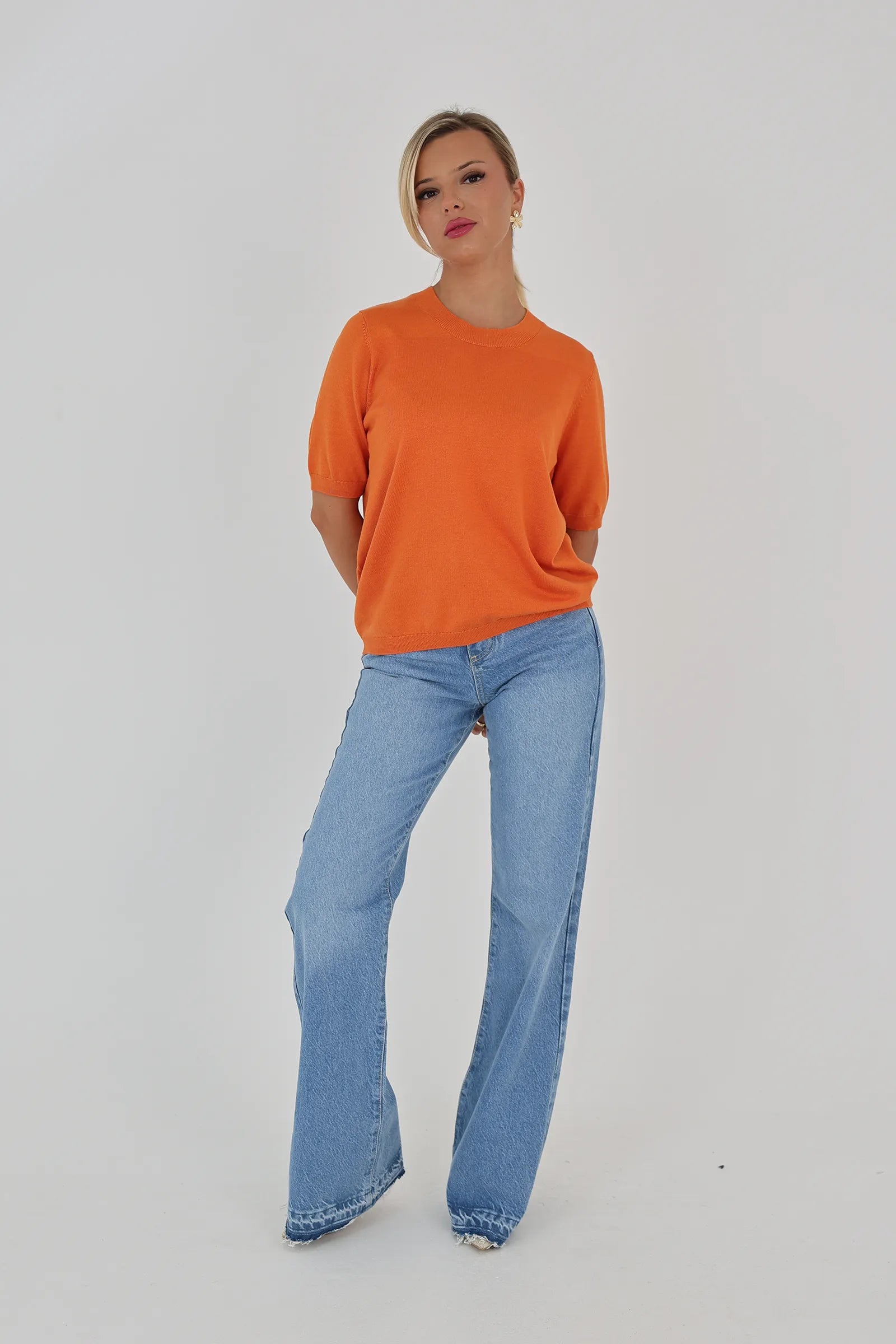 Maice knit tee
