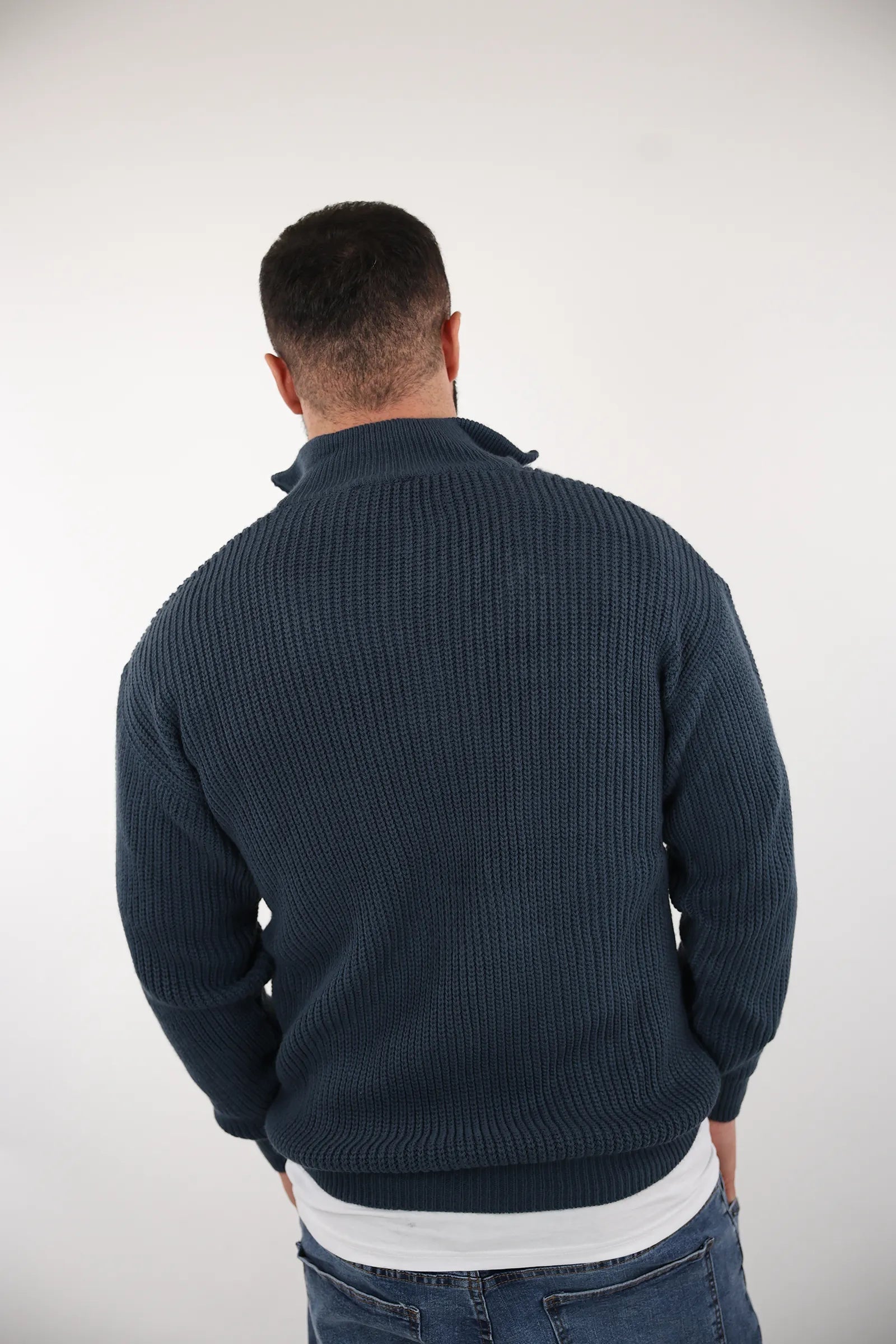 XHEMPER HALF-ZIP SWEATER
