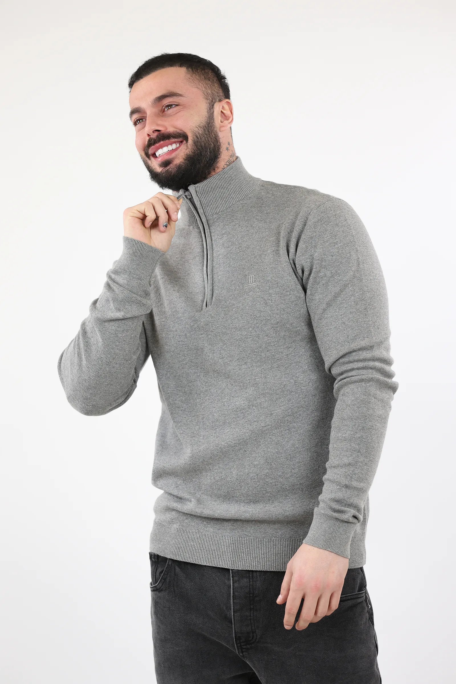 XHEMPER Classic Mock Neck