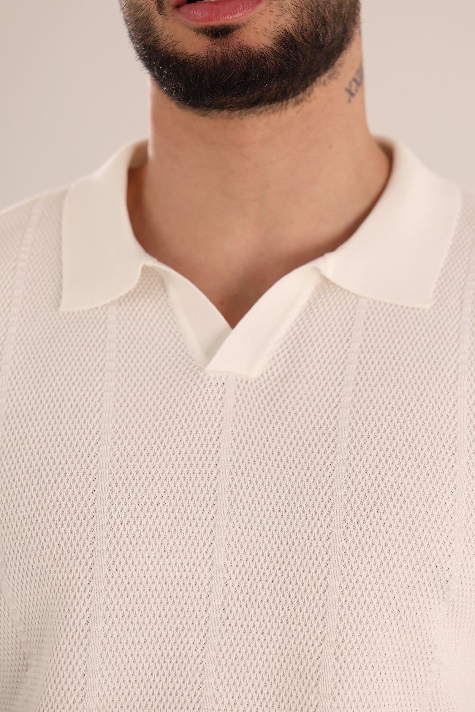 Maice collar knitted