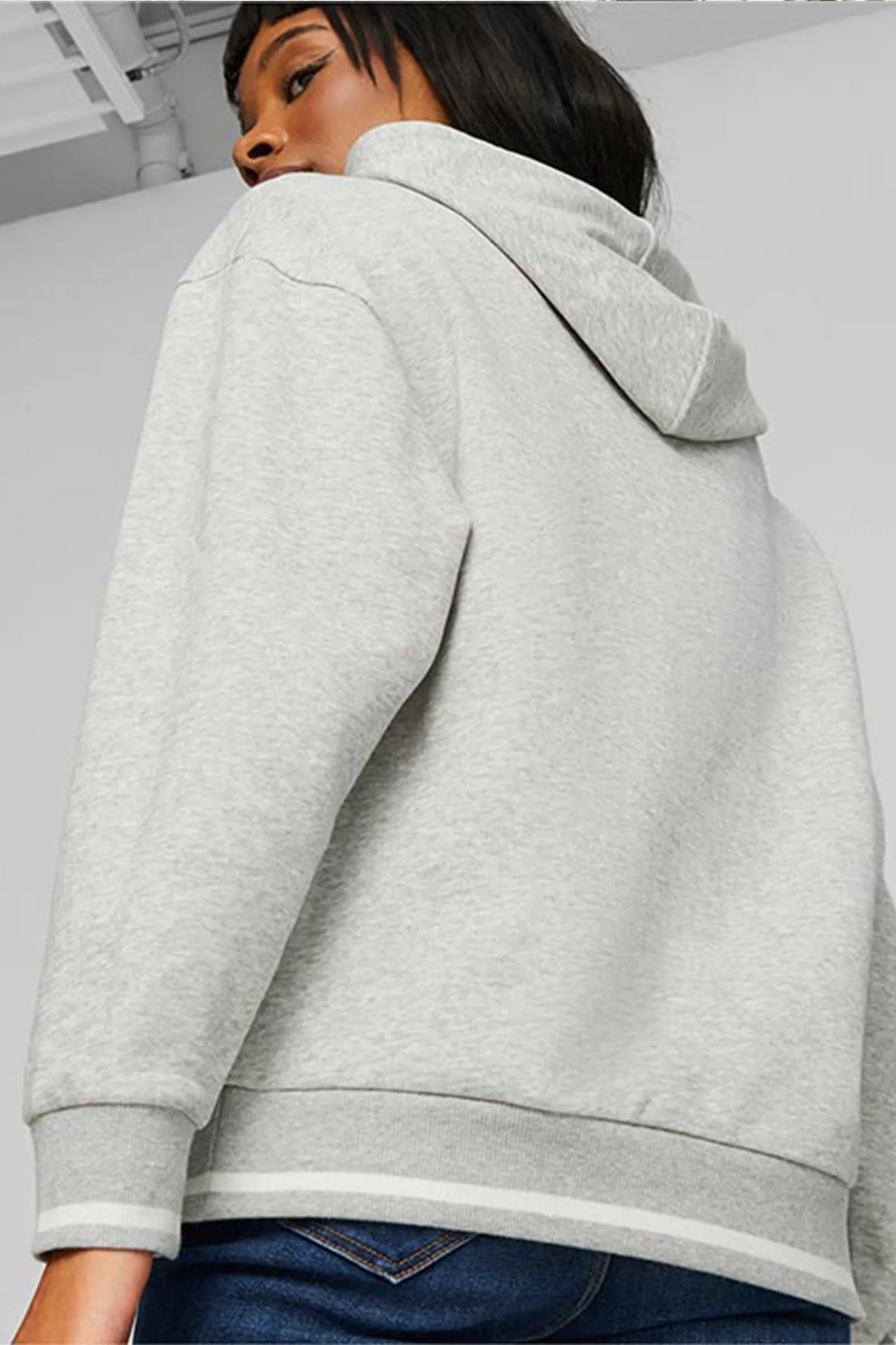 DUKS Puma Logo Detail Long Sleeves Hoodie