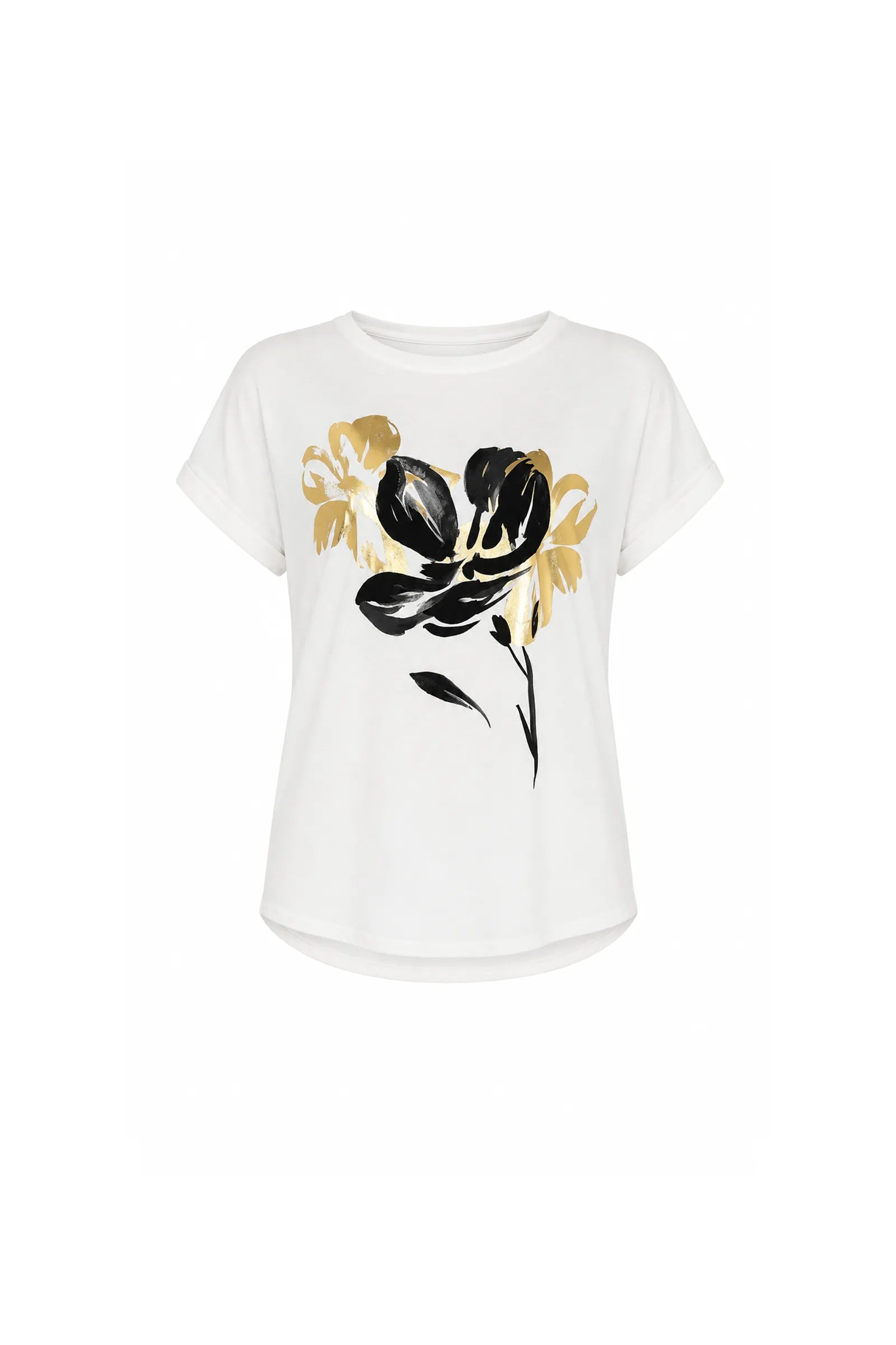 Maice gold foil floral