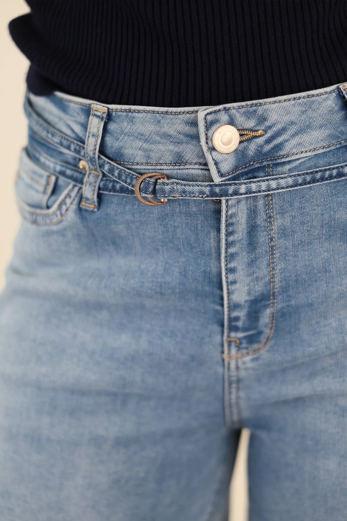 Farmerka wide-leg denim