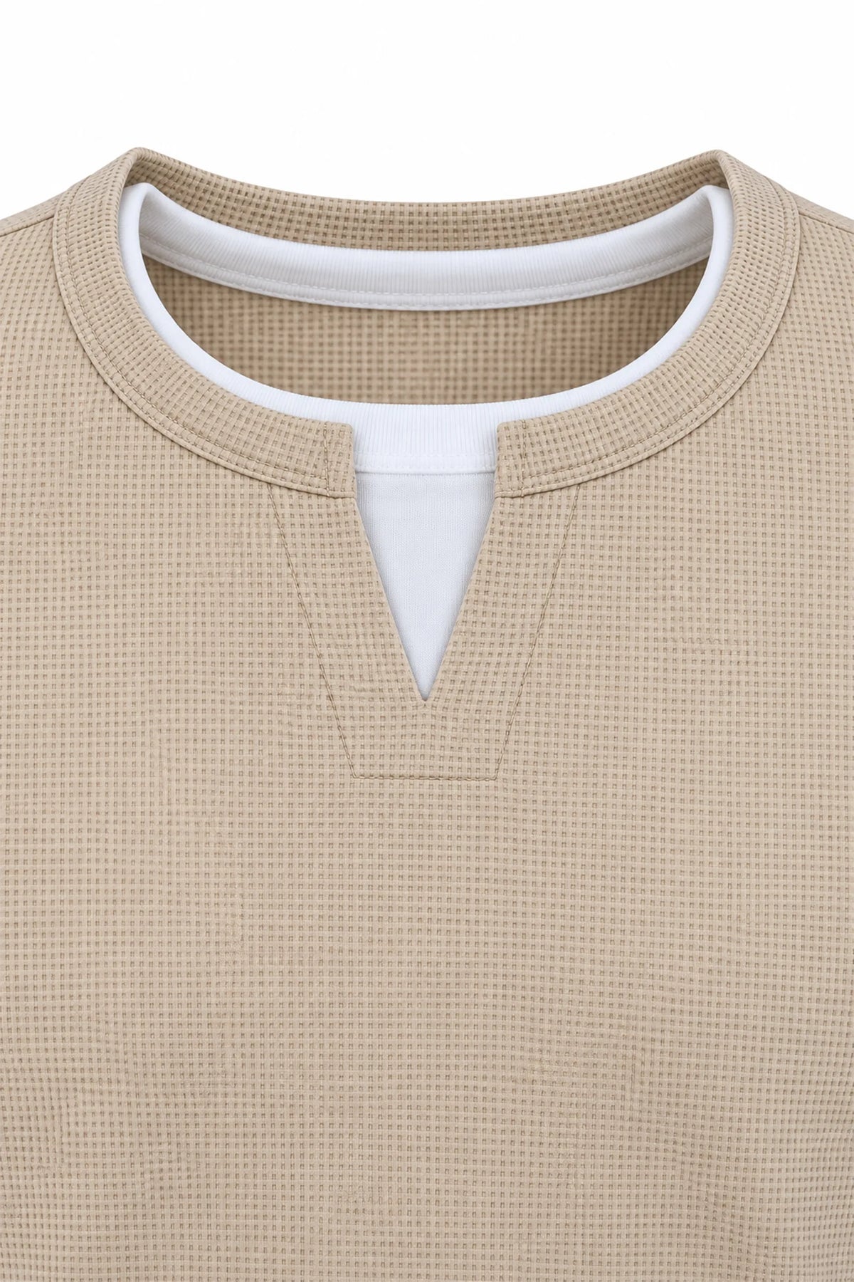 Bluze waffle knit