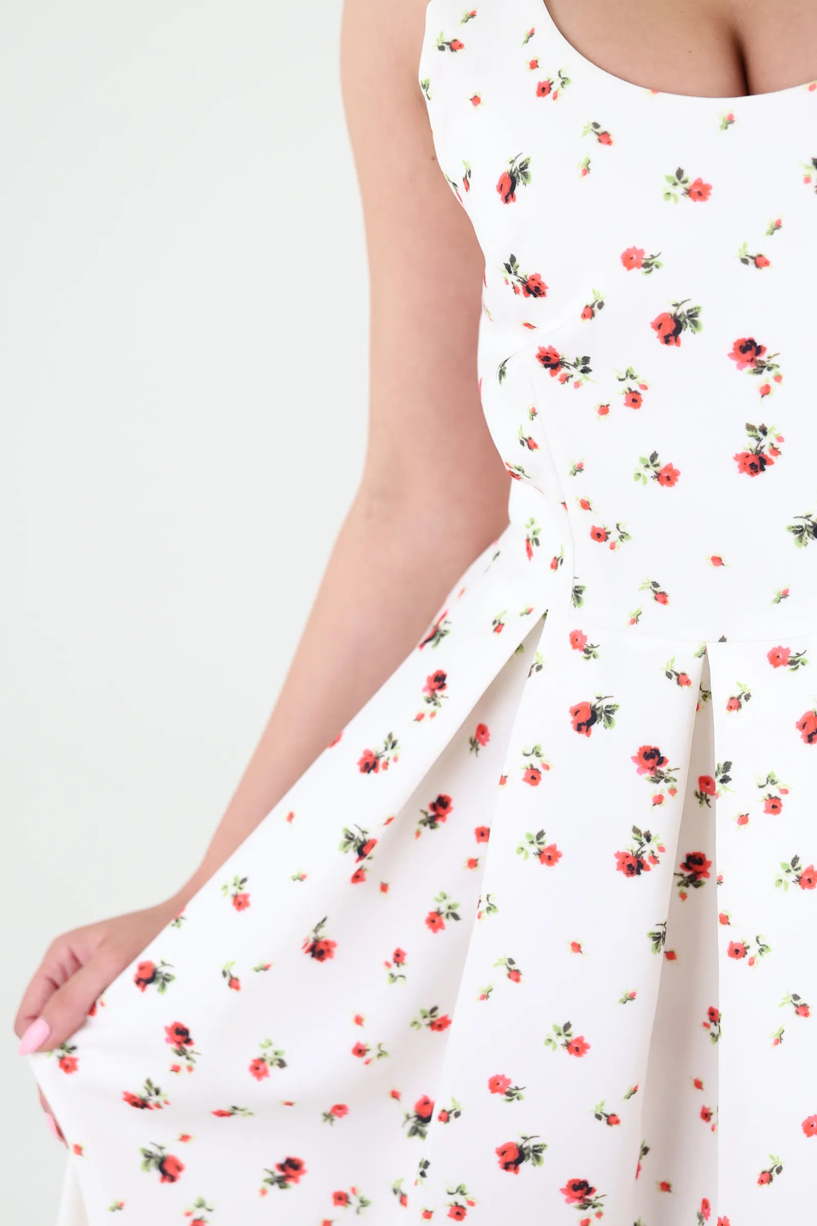 Fustan floral print