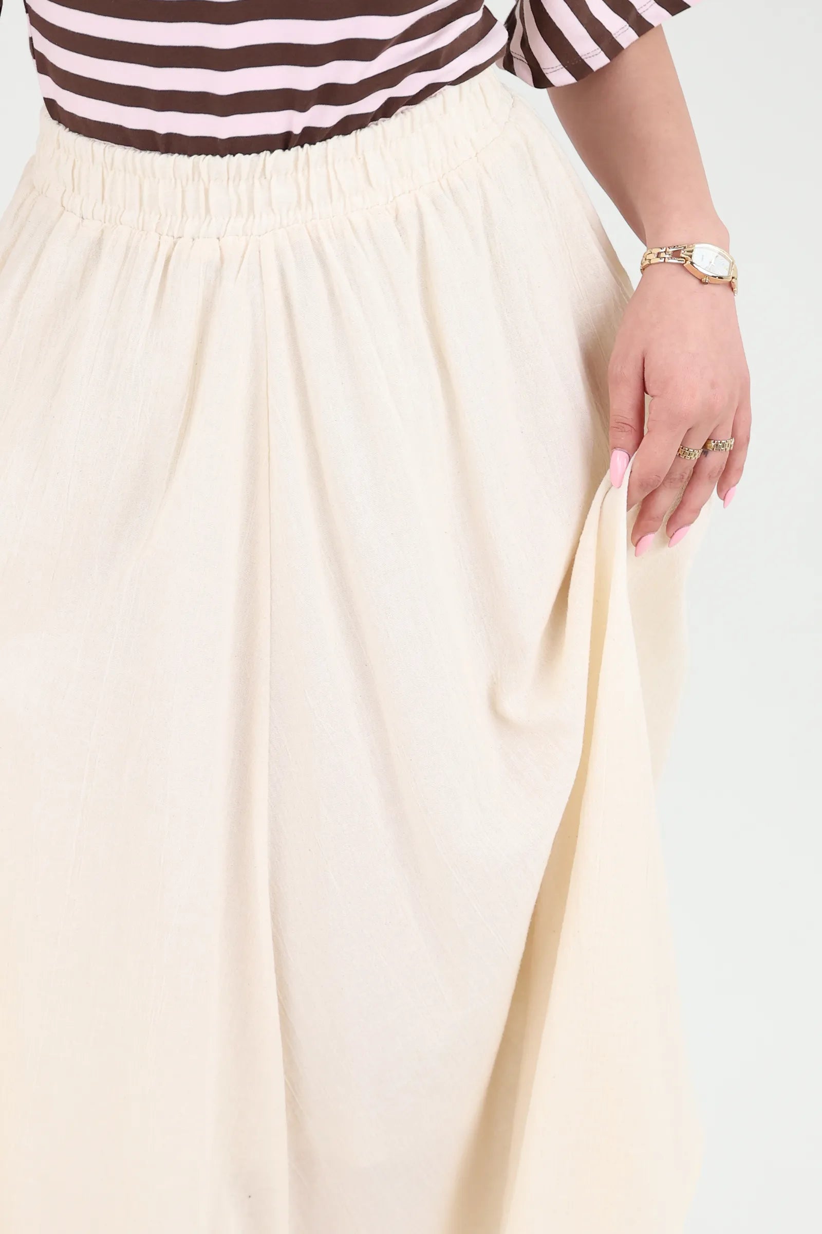 Fund flowy linen