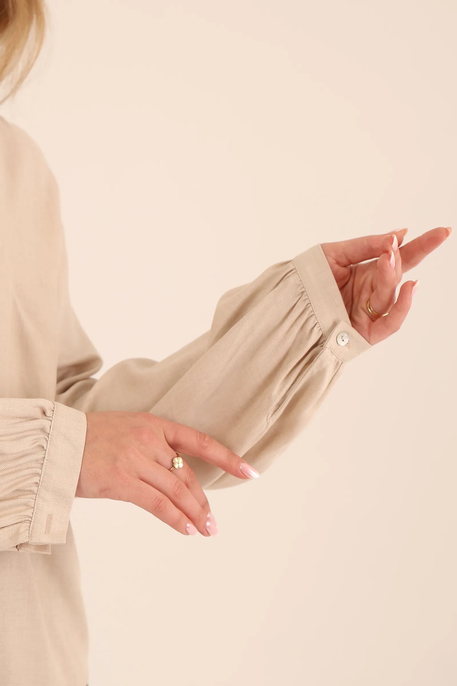 Bluze linen look top