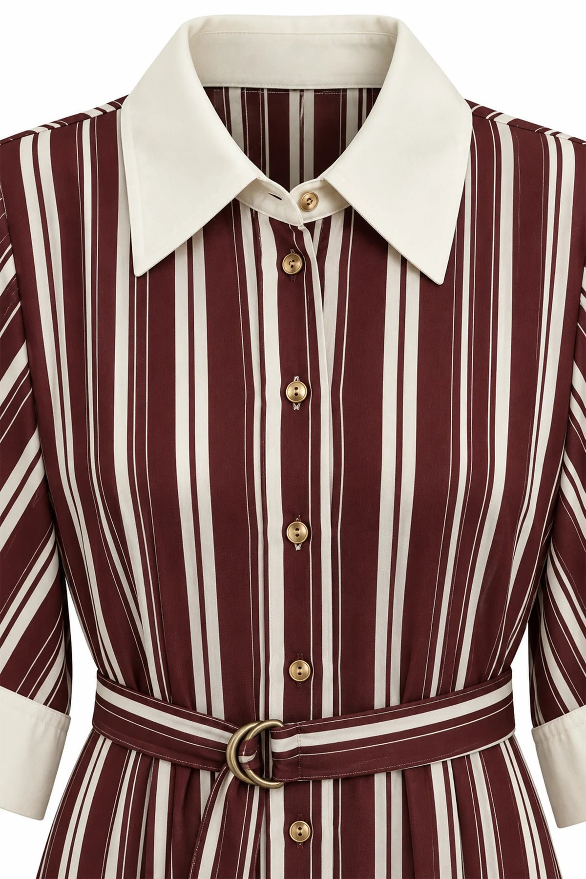 Fustan midi shirtdress