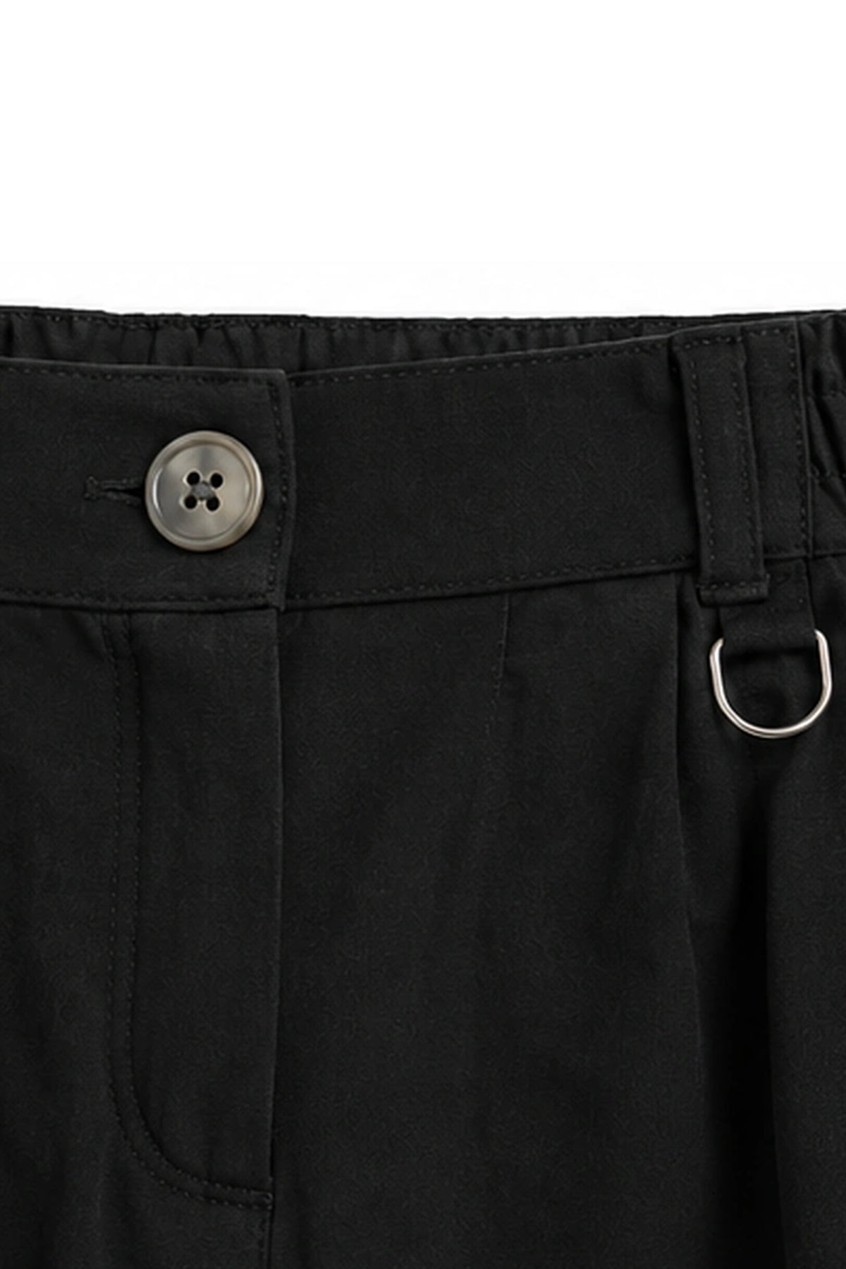 Pantallona black cropped