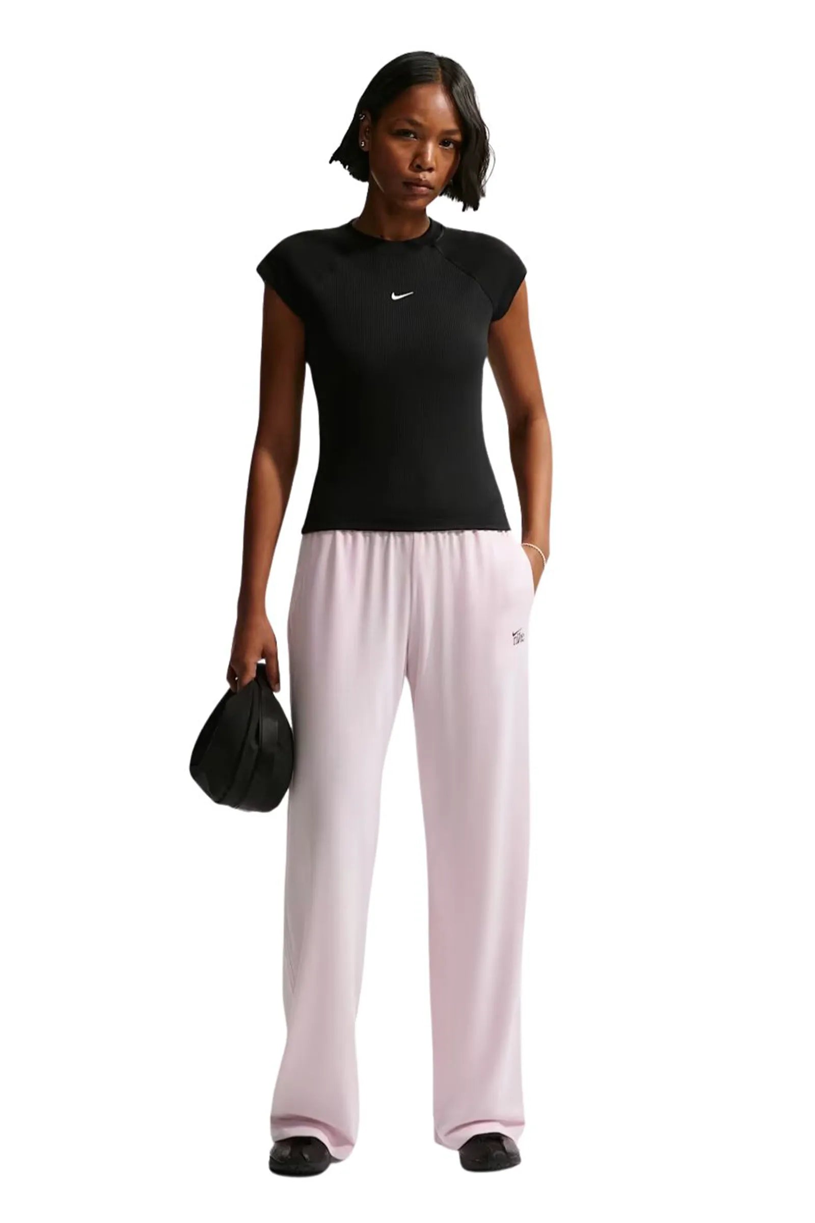 Maice nike sportswear chill knit woman's tight short-sleeve top IF0242-010