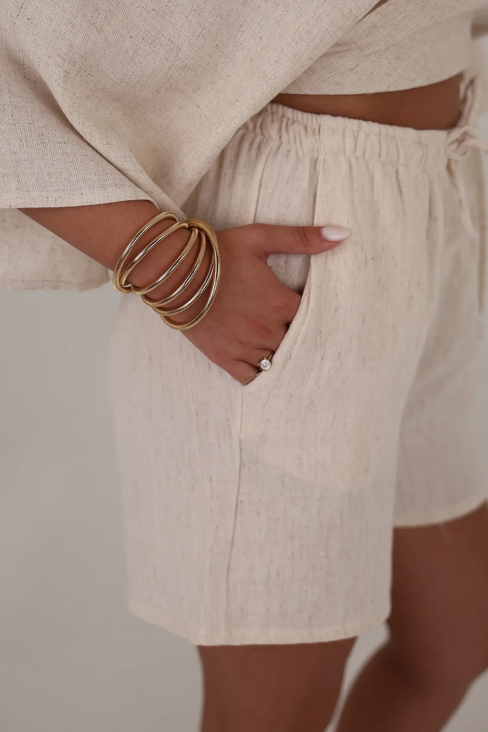 Pantallona linen basics