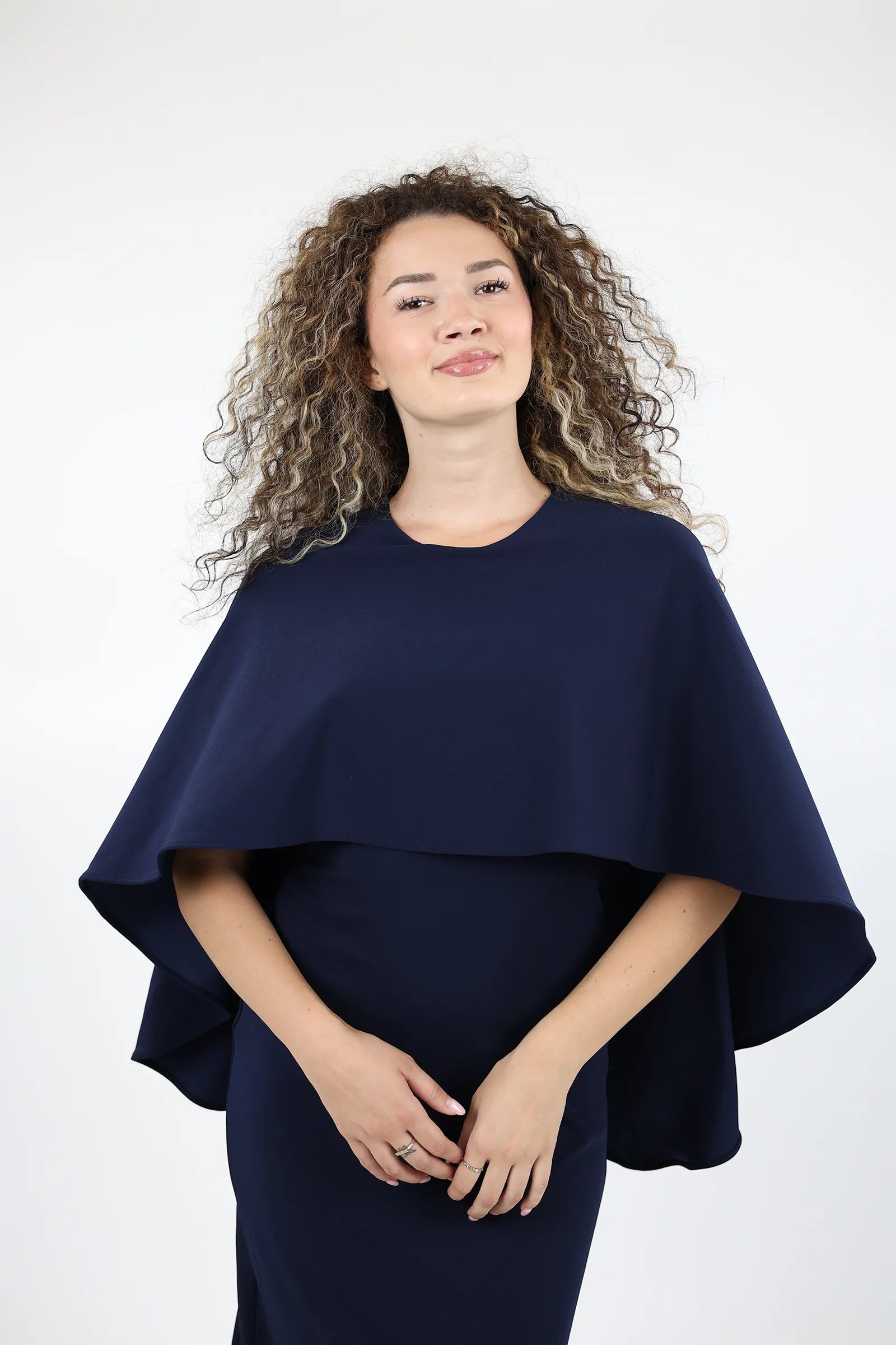 FUSTAN NAVY ELEGANTE