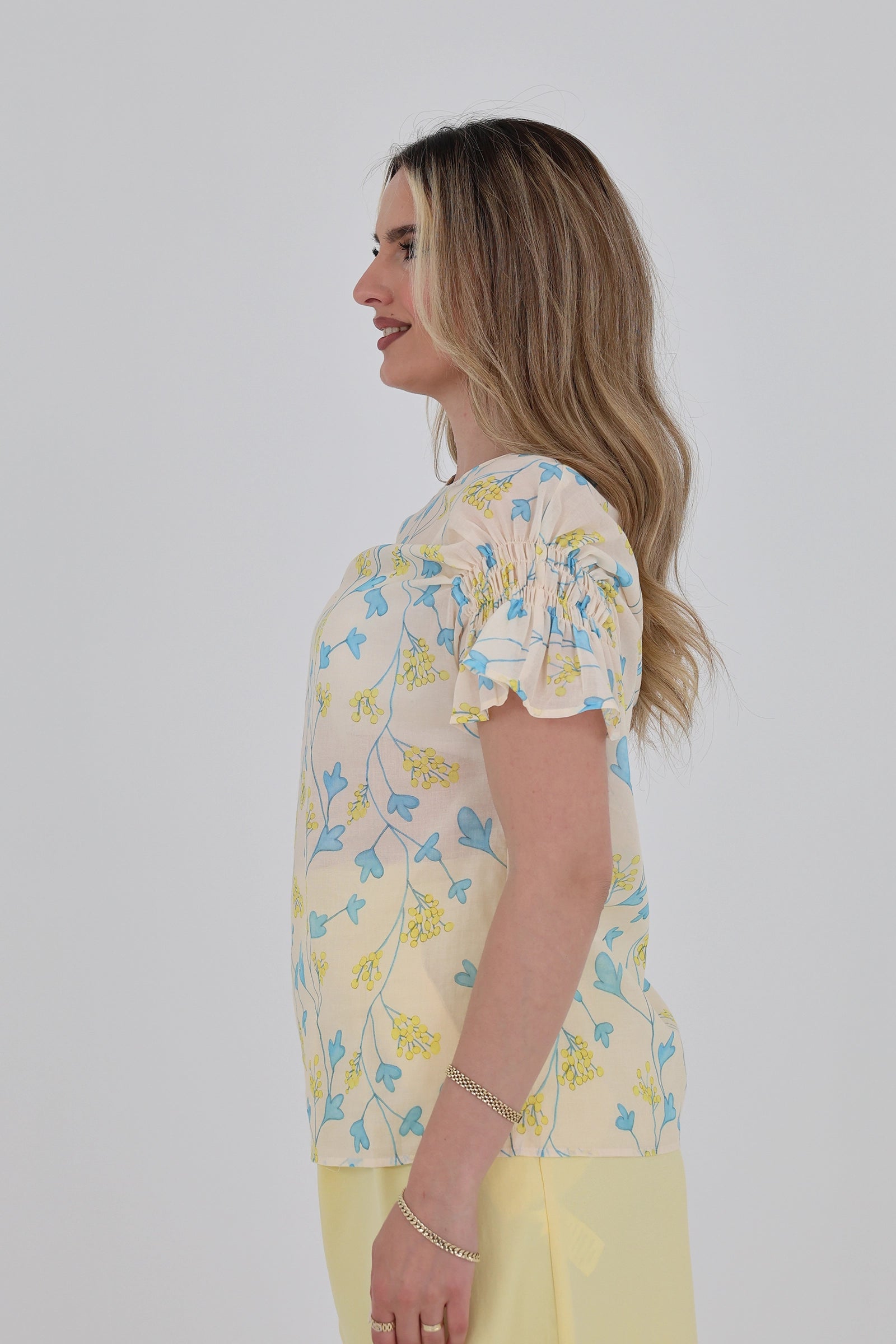 Maice floral short sleeve