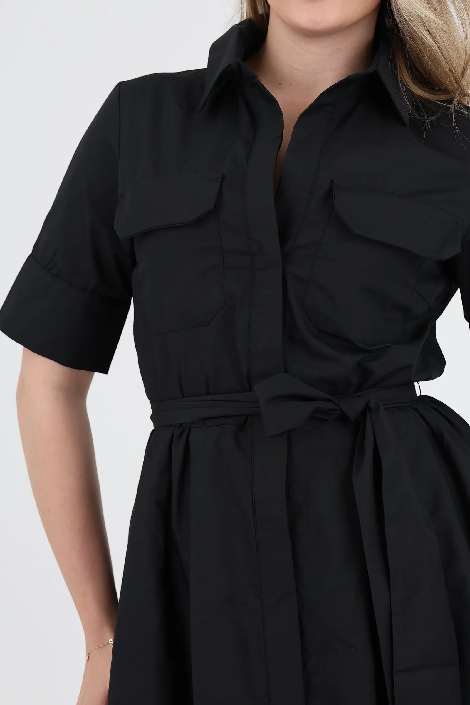 Fustan belted shirt