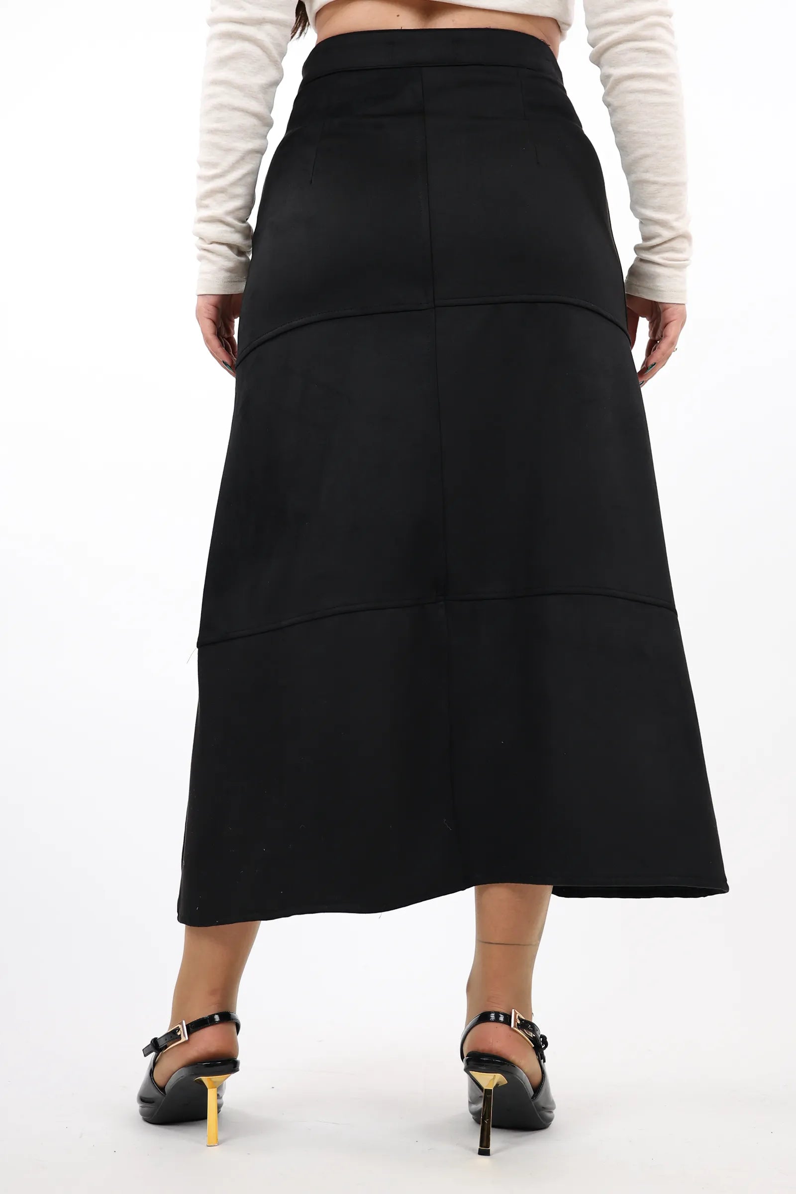 FUND Suede  MIDI SKIRT
