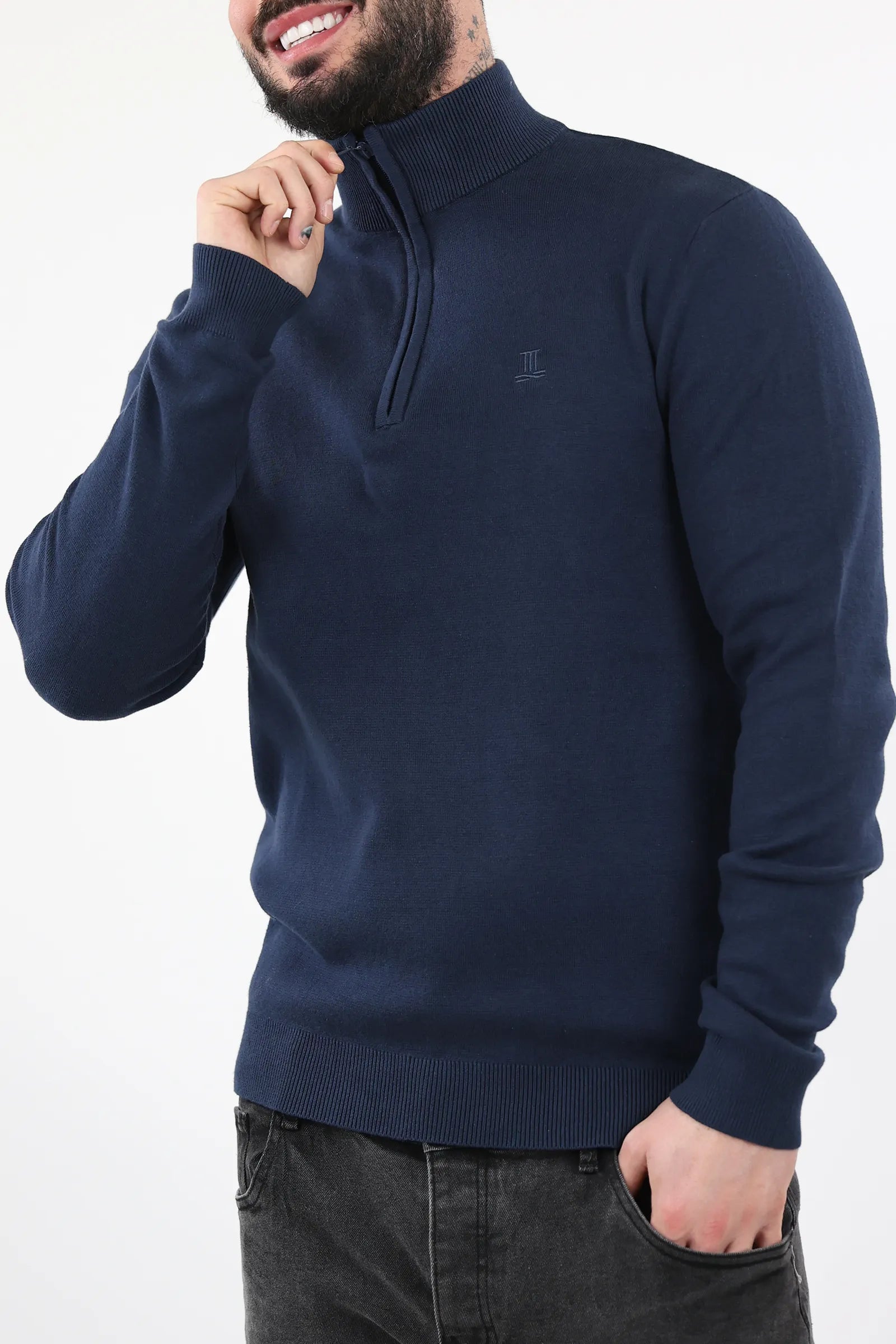 XHEMPER Classic Mock Neck