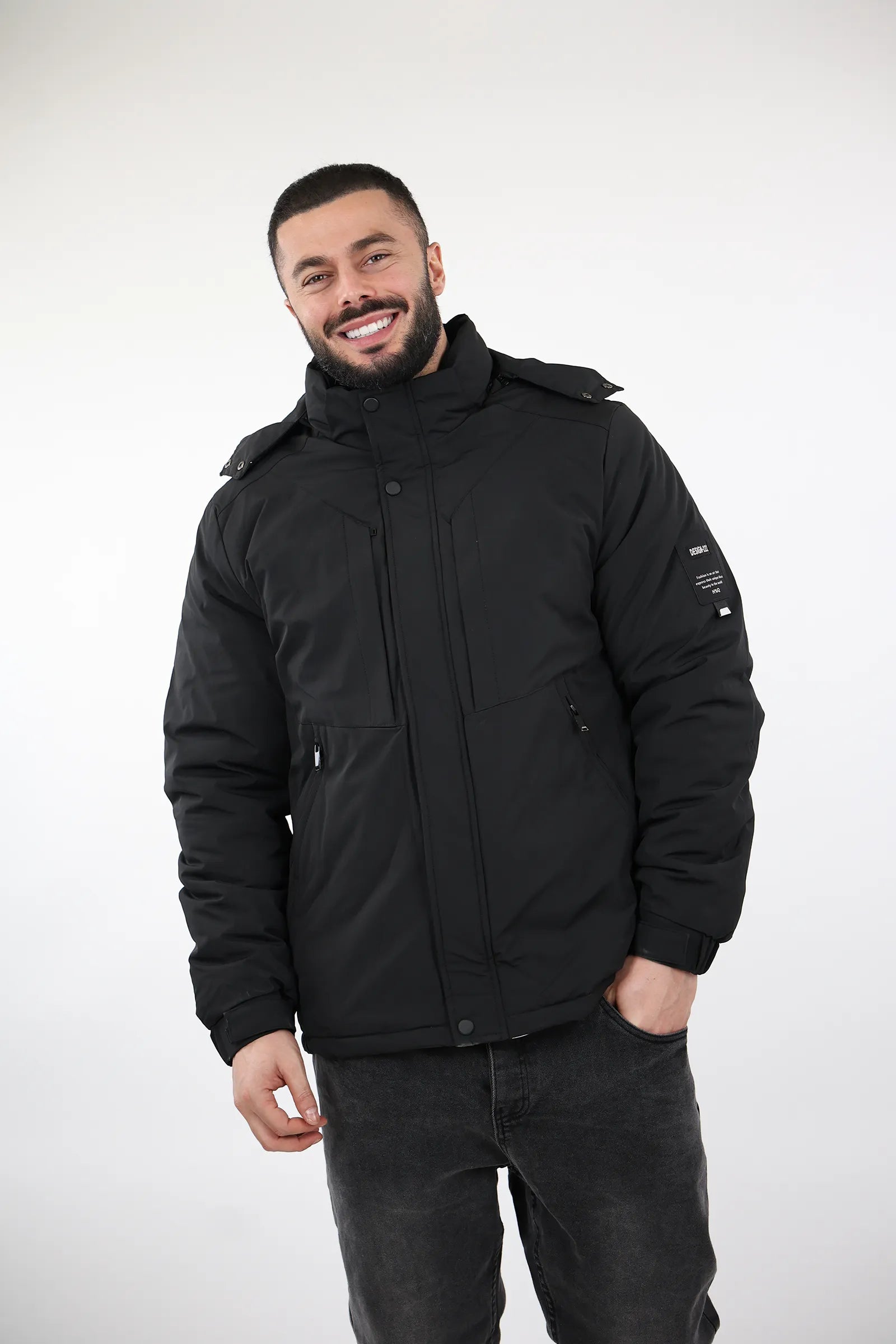 JAKNE Warm Hooded