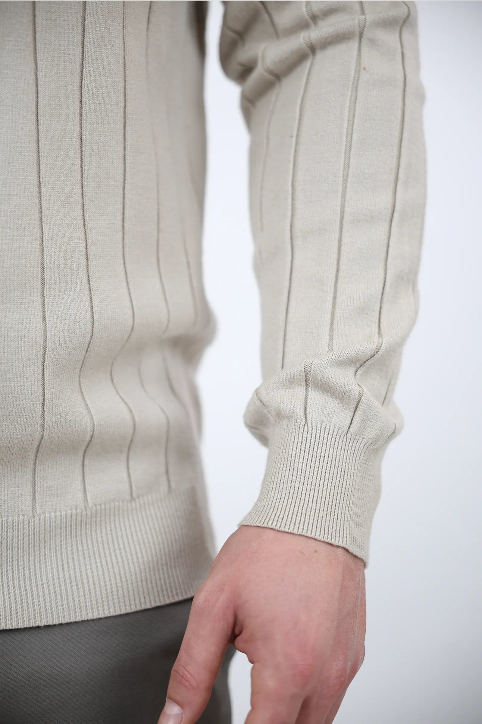 XHEMPER Textured Polo Shirt