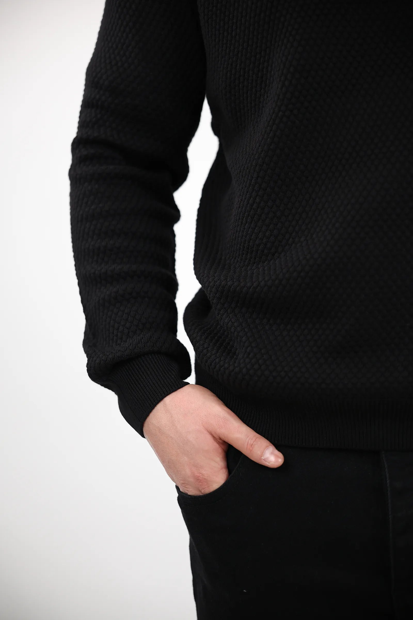 XHEMPER turtleneck zip