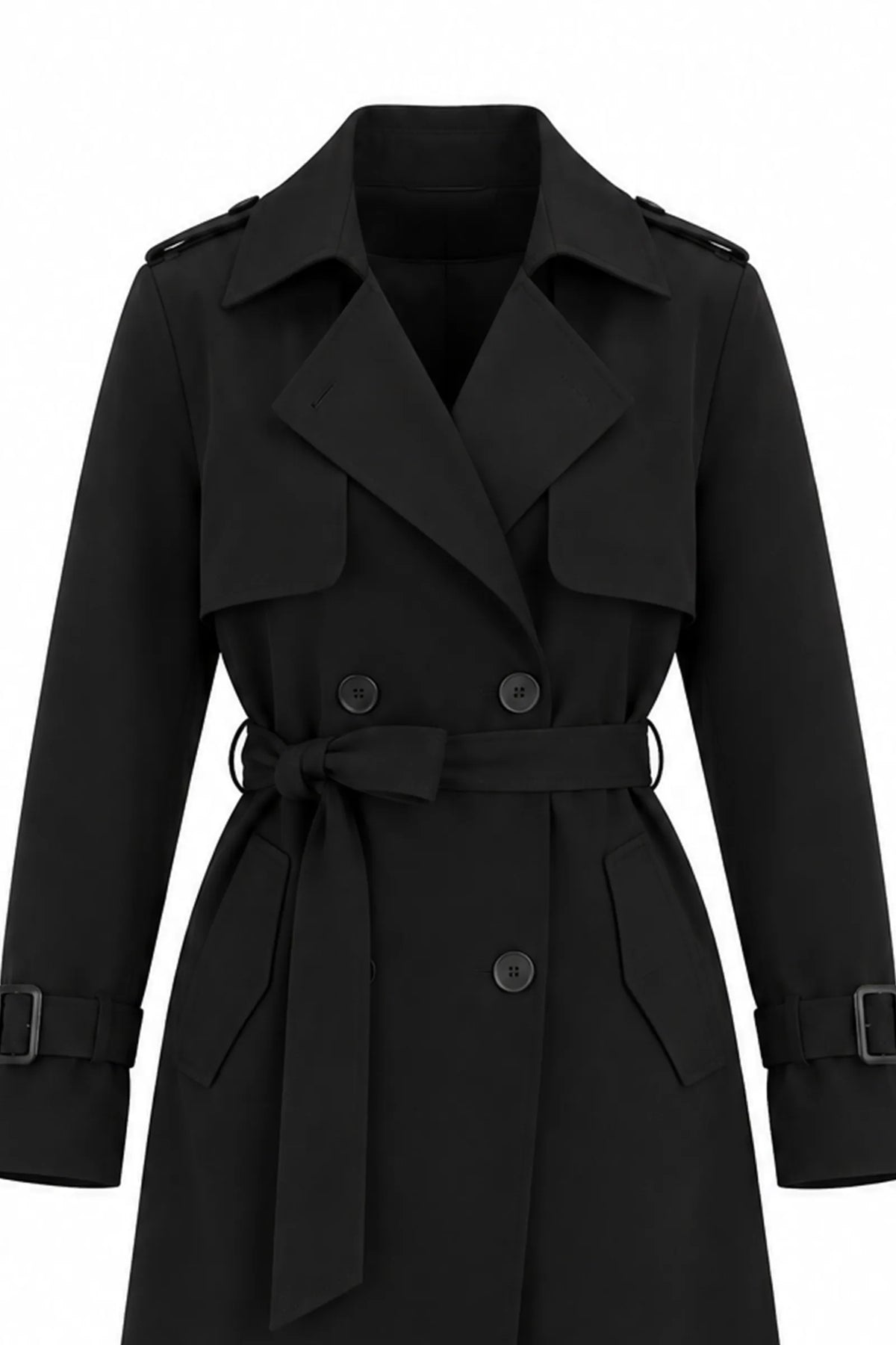 Mantil bellted trench