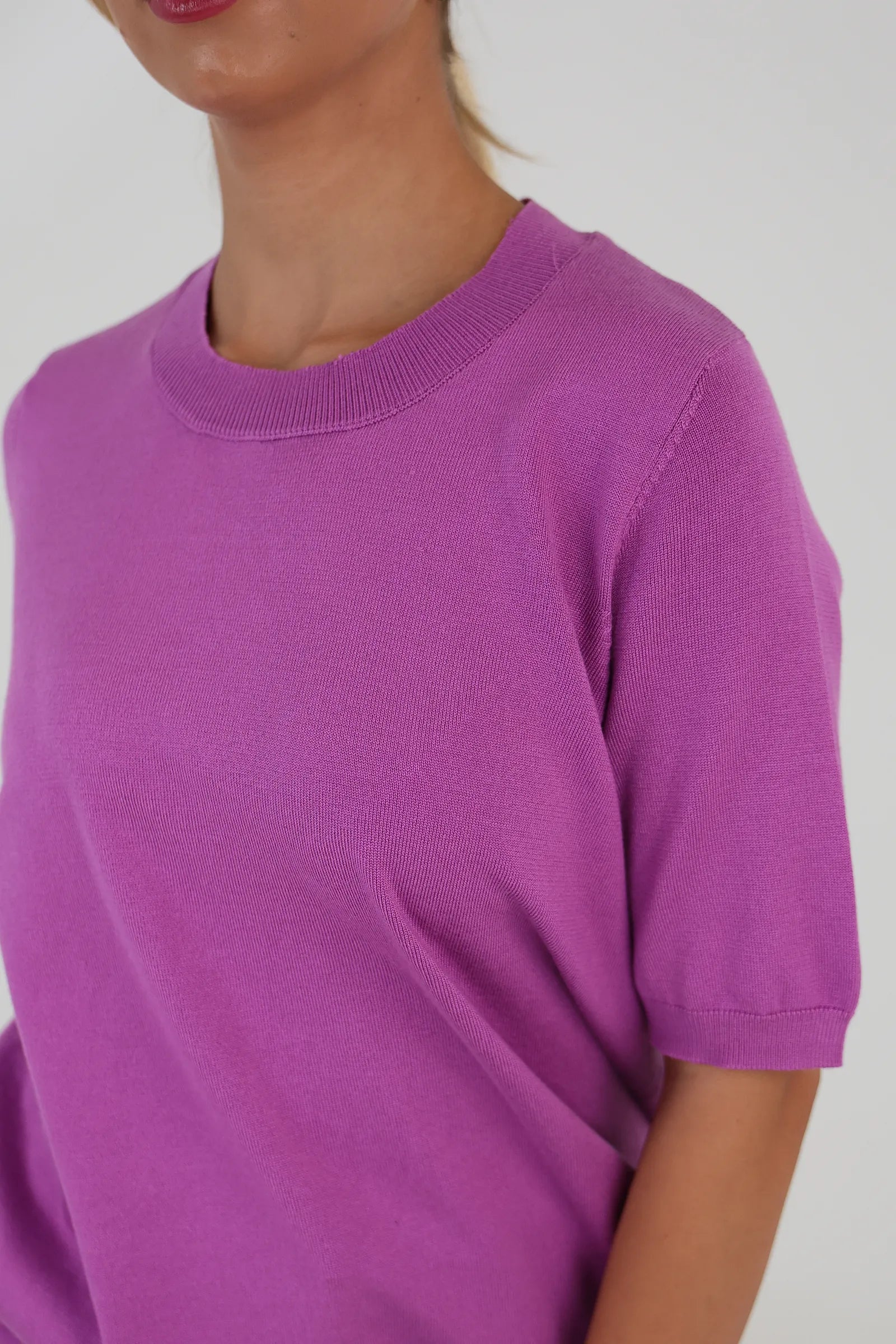 Maice knit tee