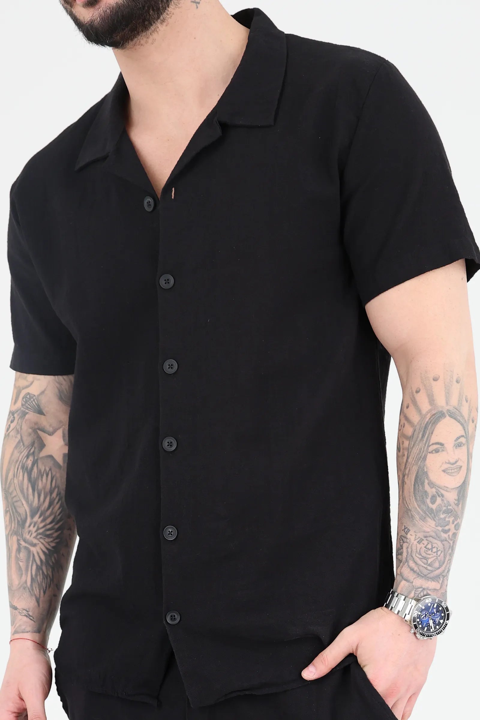 Kemishe revere collar